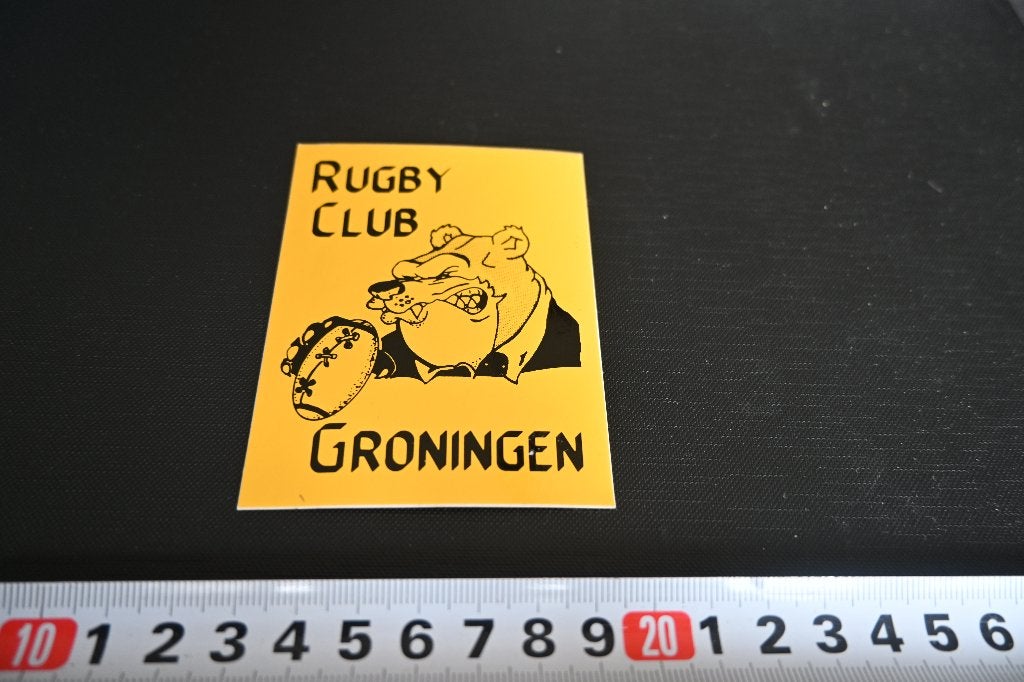 sticker groningen rugby club strip beer, Ophalen of Verzenden, Zo goed als nieuw