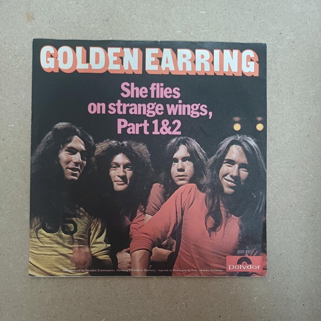 Golden Earring  - Gereserveerd, Cd's en Dvd's, Vinyl Singles, Gebruikt, Single, Pop, 7 inch, Ophalen of Verzenden