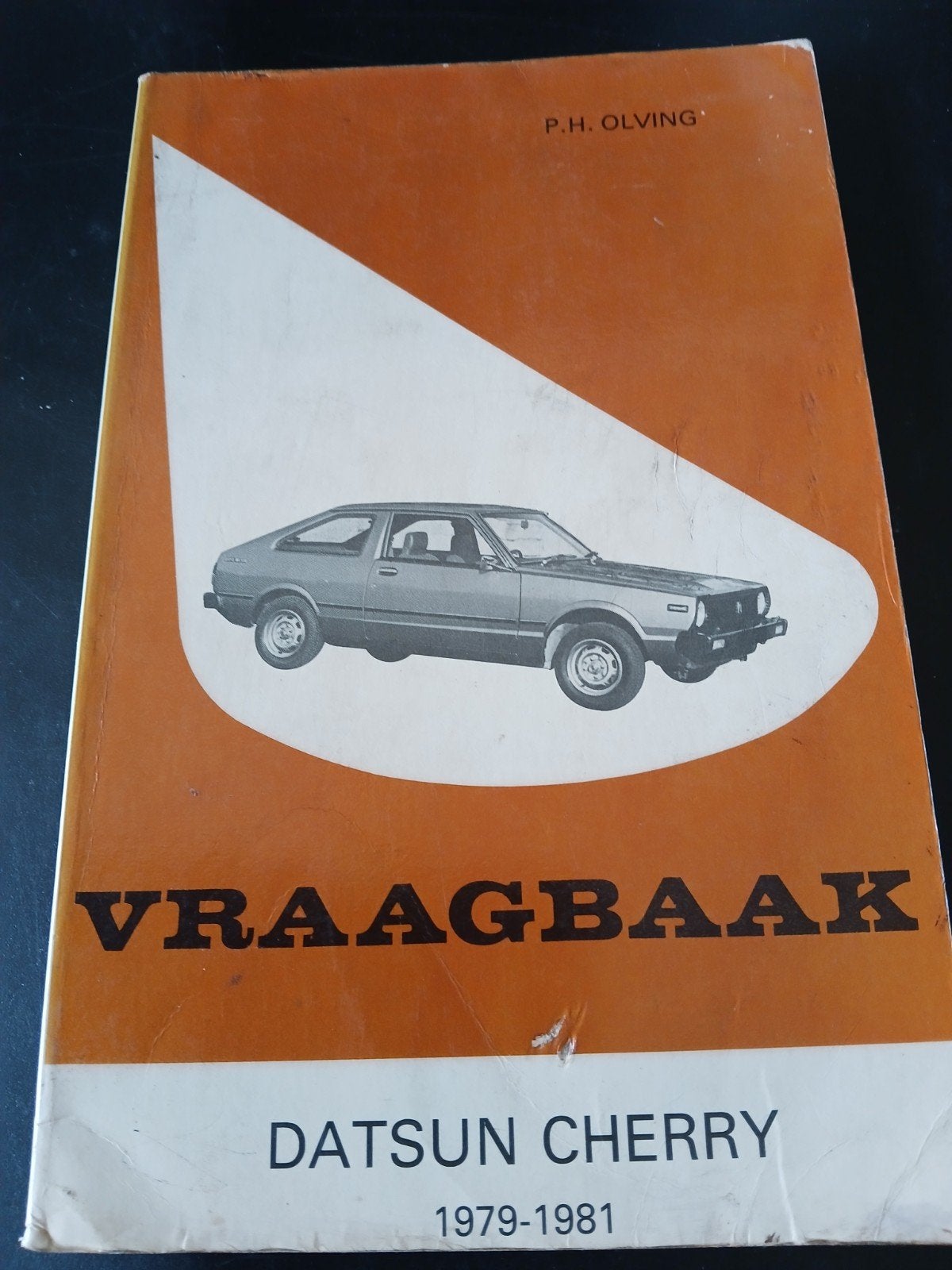 Vraagbaak Datsun Cherry 1979-1981 P.H. Olving, Ophalen of Verzenden