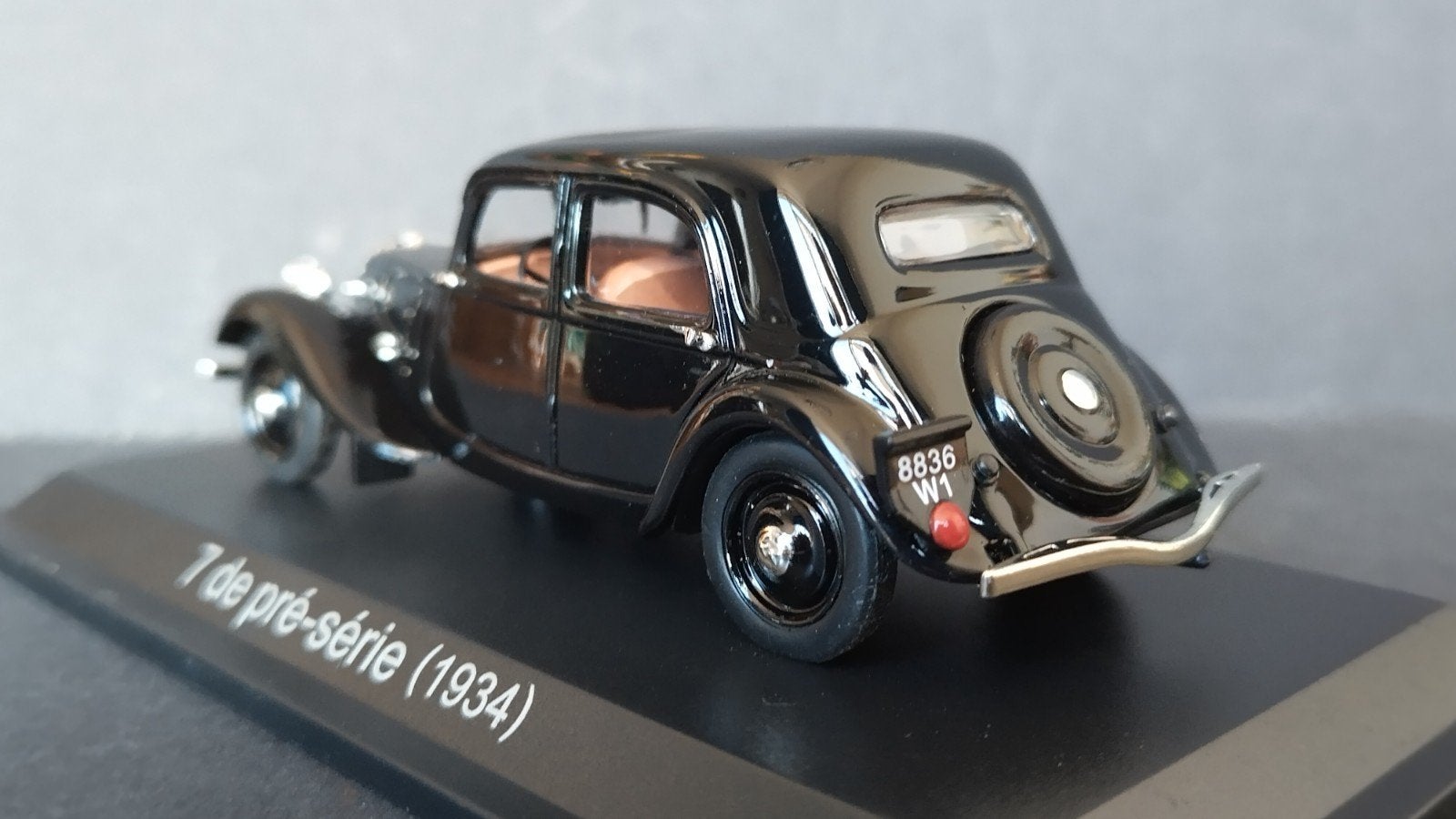 Citroen Traction Avant Pre serie 7 1934 1:43 Norev Pol, Auto, Verzenden, ., Nieuw