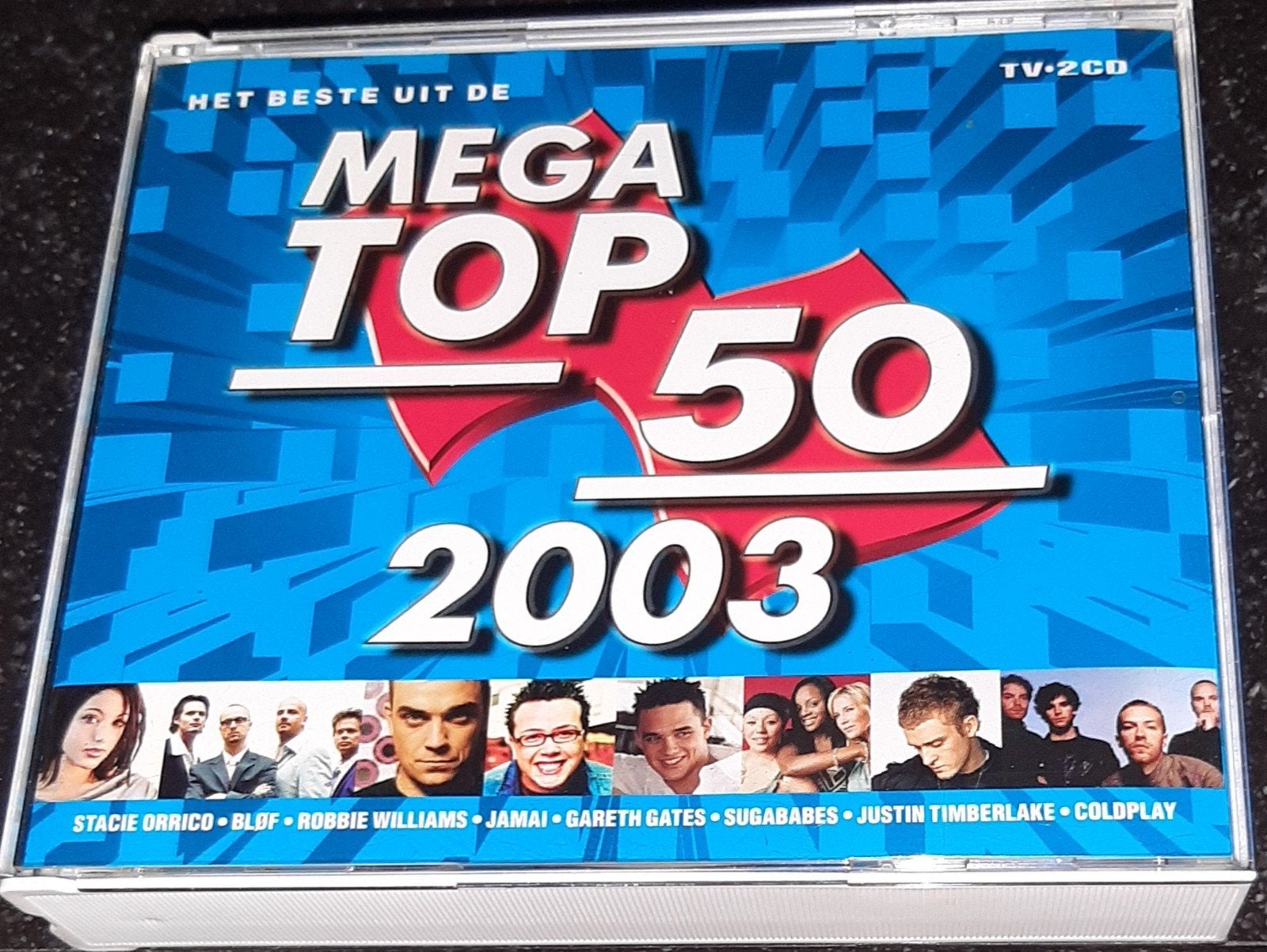 Het beste uit de mega top 50 2003 2cdbox, Ophalen of Verzenden, Zo goed als nieuw, Pop
