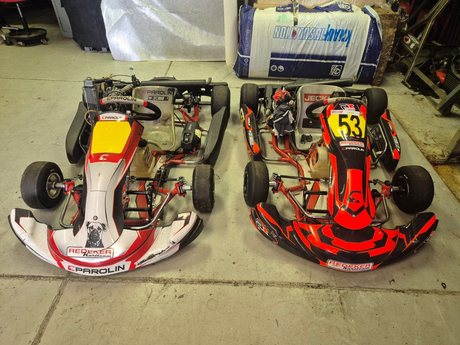 Parolin Karts Rotax Micro & Mini, Sport en Fitness, Karting, Ophalen of Verzenden, Gebruikt, Kart