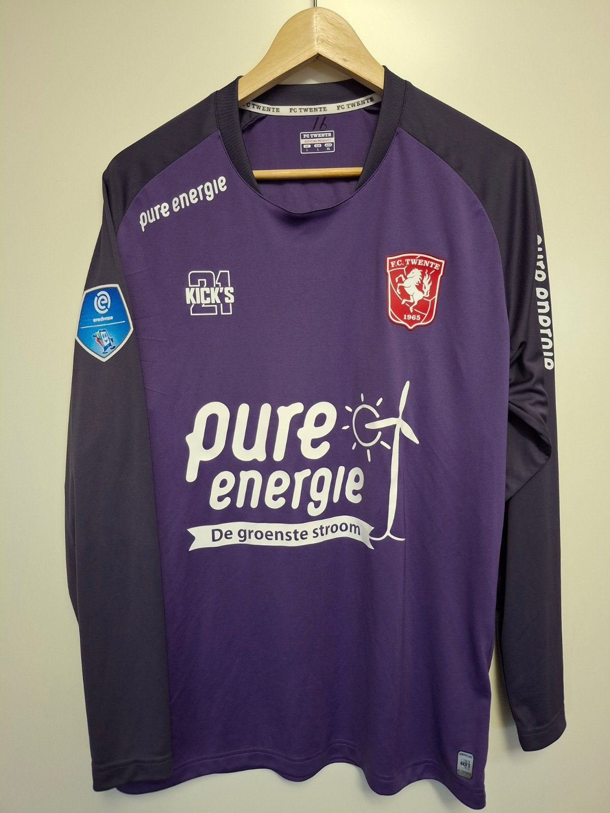 Fc Twente Match Worn keepersshirt Joel Drommel 2019-2020, Verzamelen, Sportartikelen en Voetbal, Ophalen of Verzenden, Zo goed als nieuw