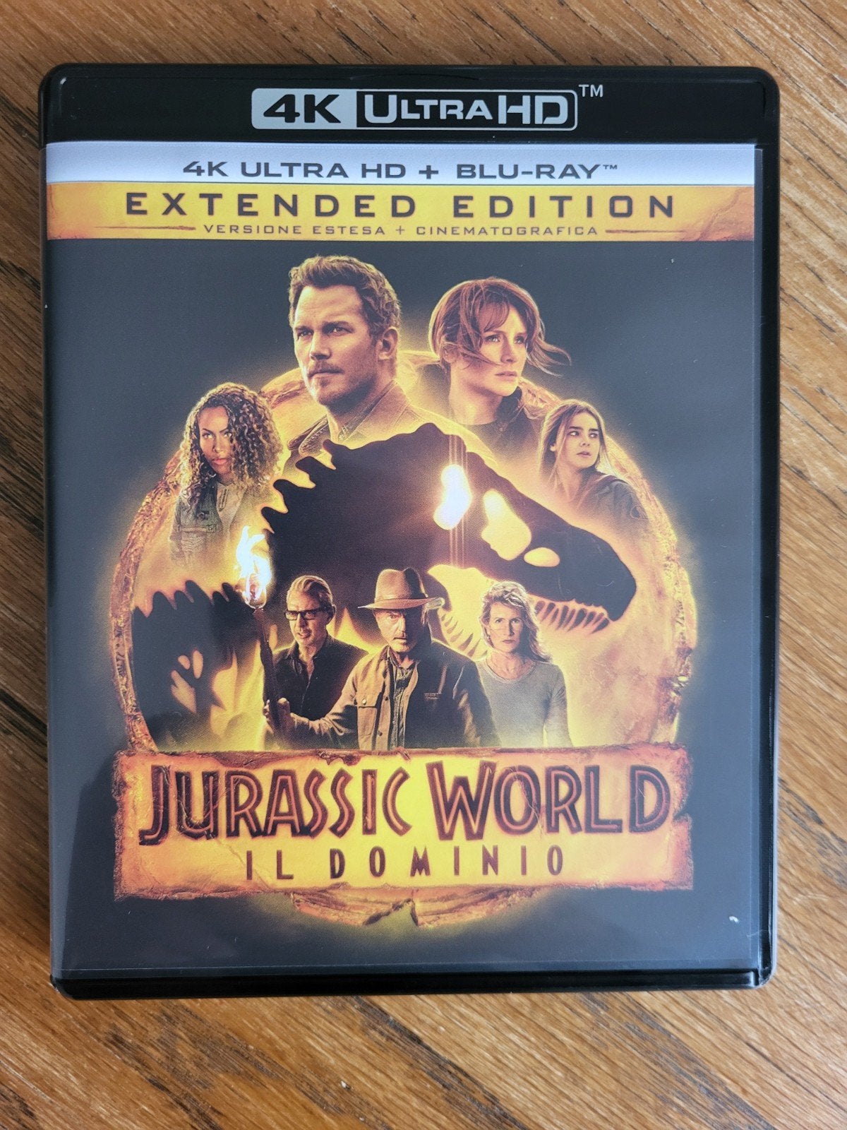 Jurassic World: Il Dominio 4K UHD + Blu-ray NL ondertiteling, Inclusief DVD, Nederlands, Film, Science Fiction en Fantasy