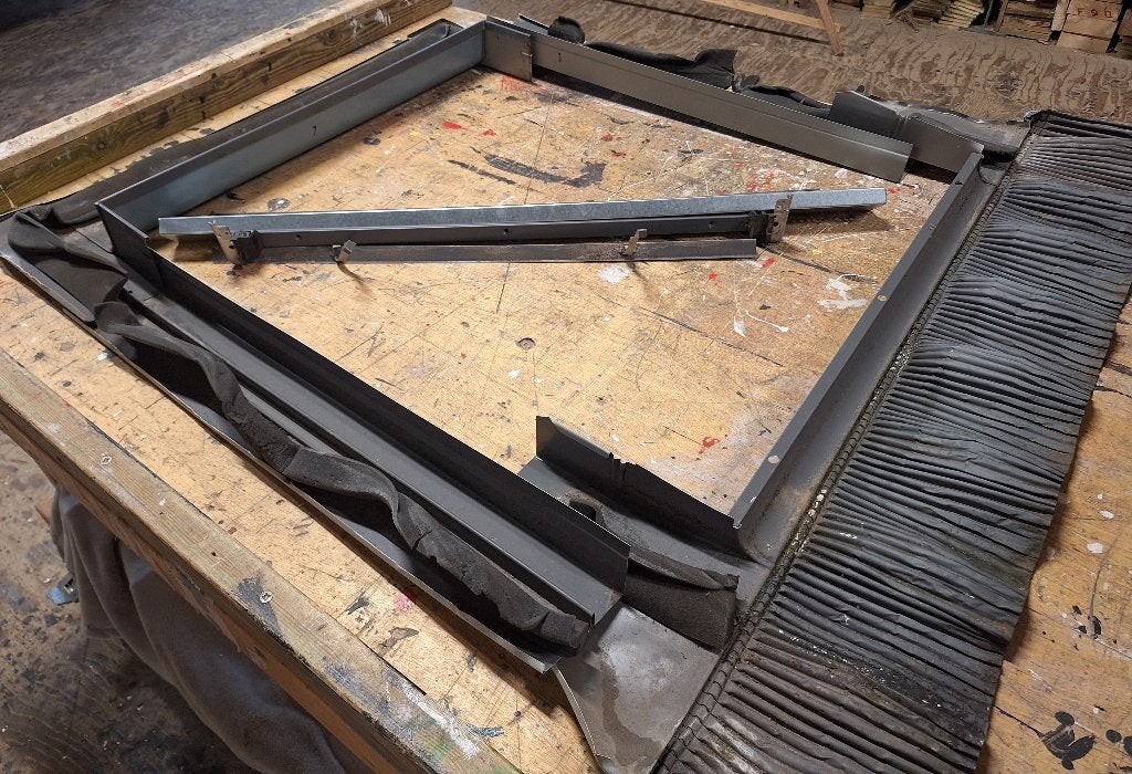 Gootstuk Velux, Ophalen