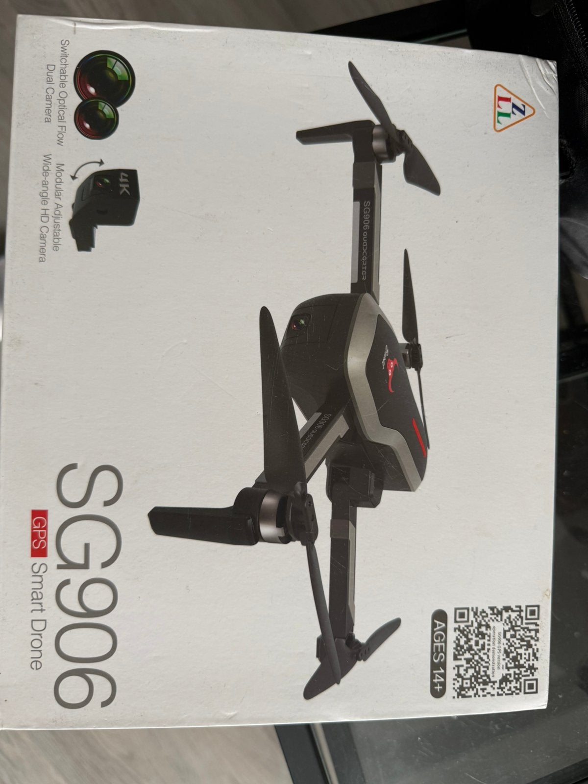 SG906 drone, Ophalen, Zo goed als nieuw