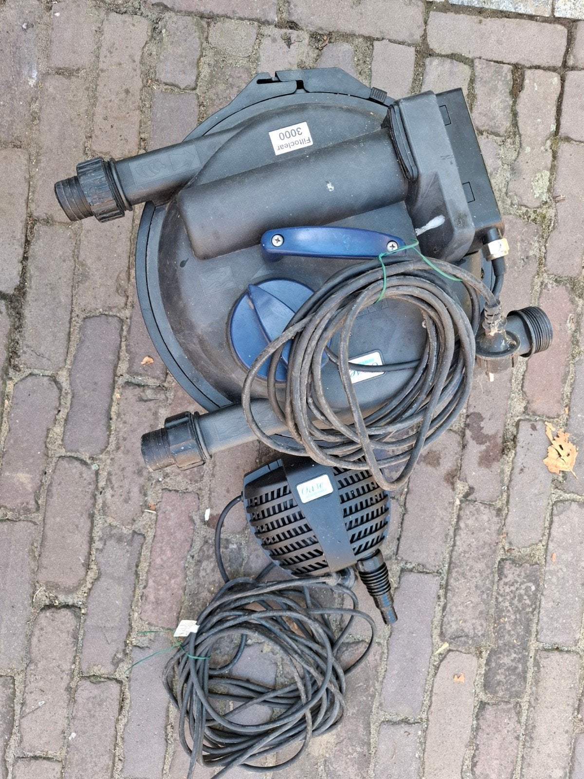 Oase FiltoClear 3000 vijverfilter met Oase pomp 3500, Ophalen, Zo goed als nieuw