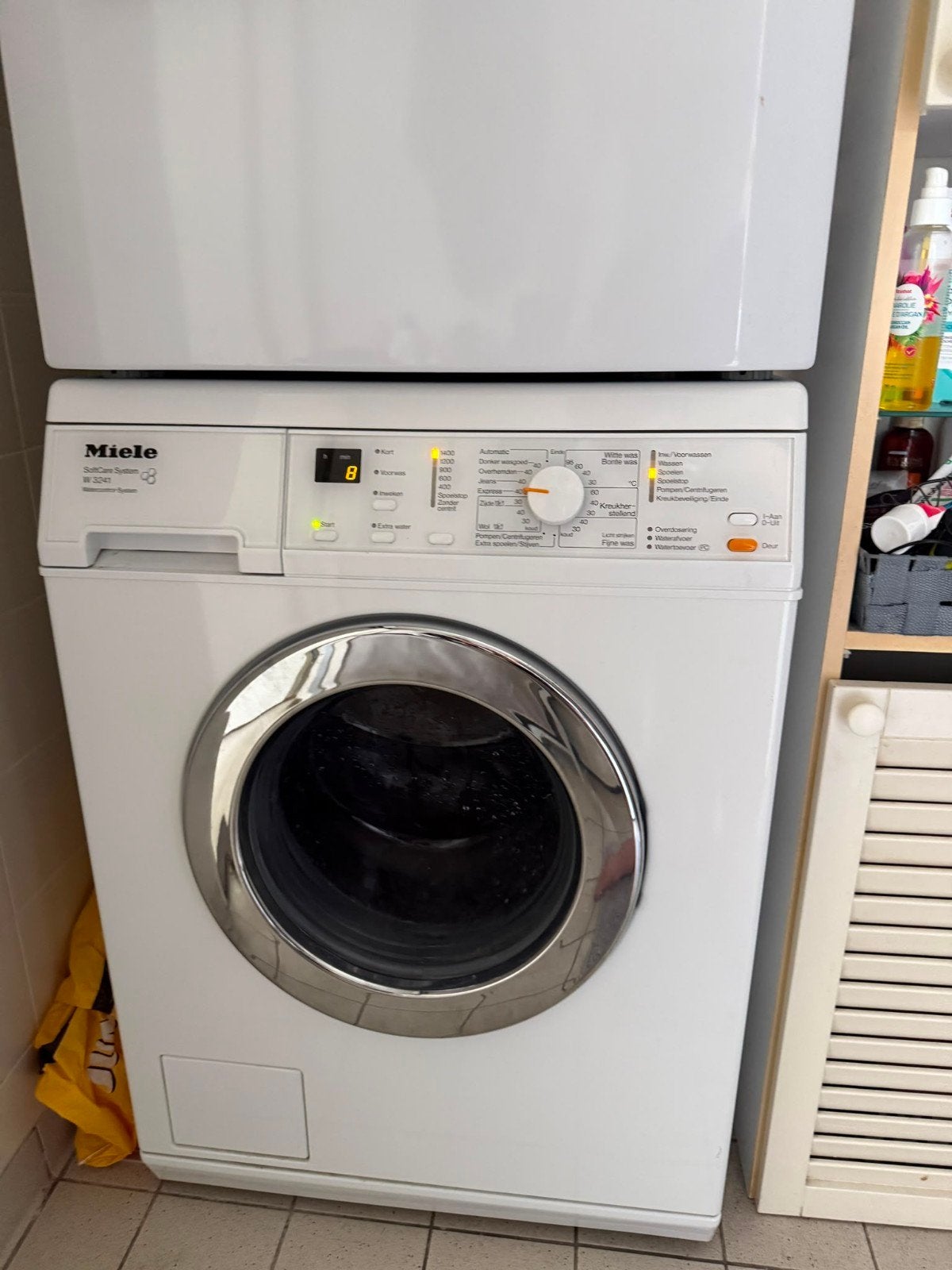 zgan wasmachine, Witgoed en Apparatuur, Ophalen of Verzenden, Zo goed als nieuw, 1200 tot 1600 toeren