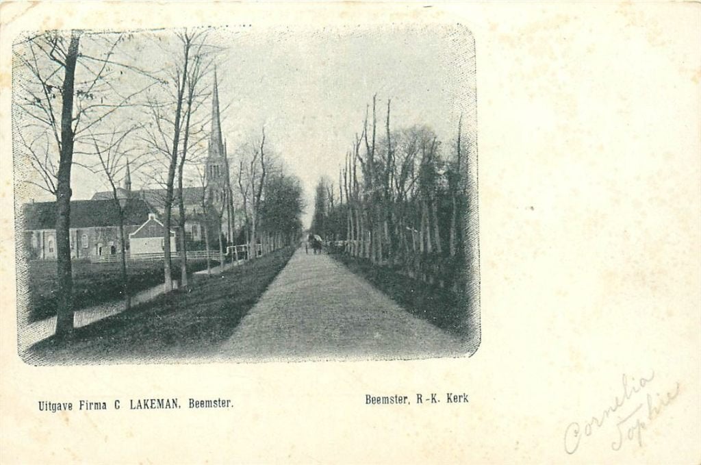 702-047-039 Beemster Rk Kerk, Verzenden, Voor 1920, Noord-Holland