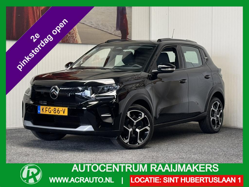 Citroën C3 1.2 TURBO PLUS 100PK NIEUW MODEL 2025 50 STUKS O, Voorwielaandrijving, Parkeersensor, 1199 cc, Zwart