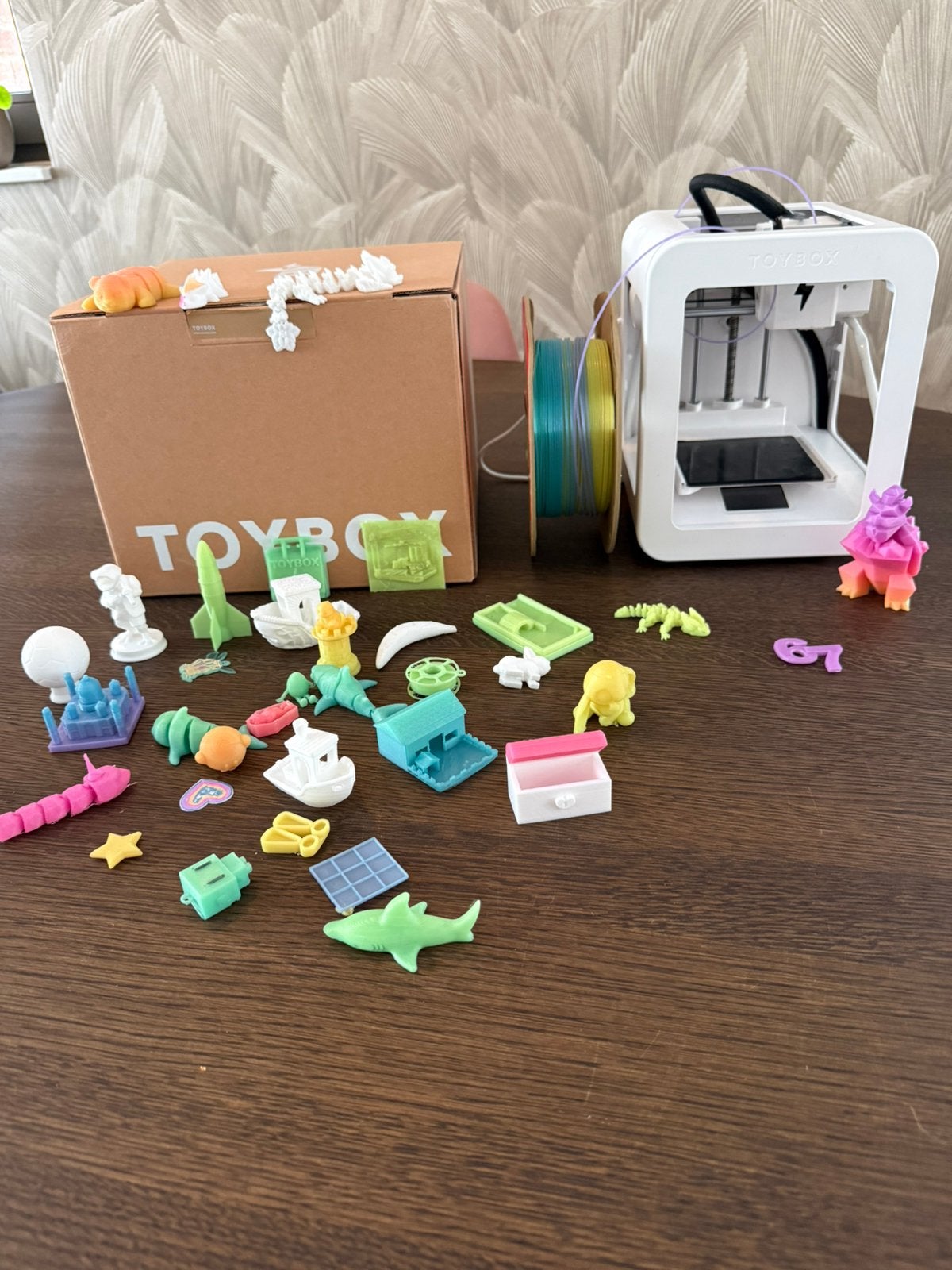 Toybox Alpha Two 3D-printer - Compact en Snel, Ophalen, Zo goed als nieuw, Filament