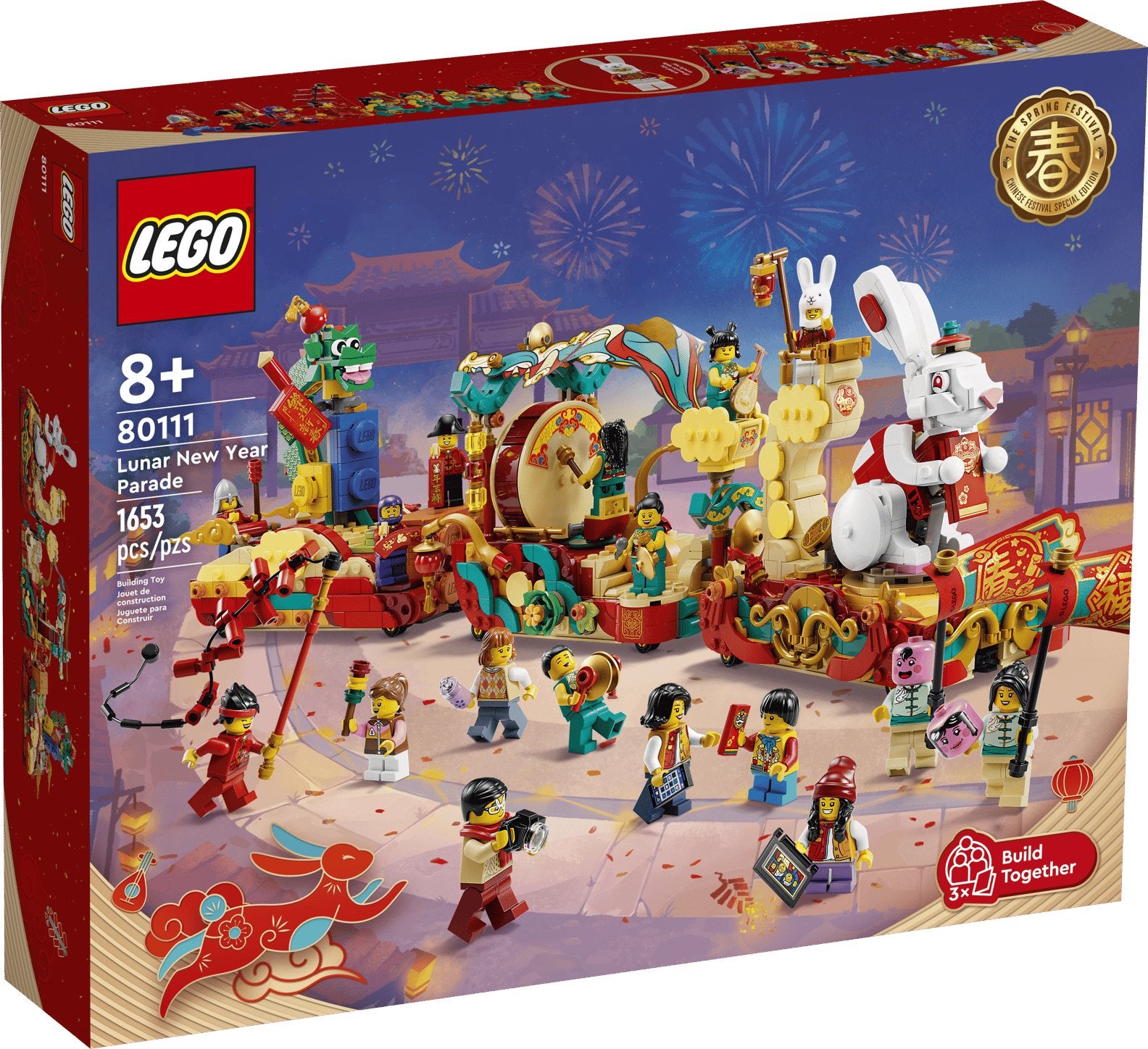 LEGO 80111 Lunar New Year Parade - Nieuw in doos, Ophalen, Nieuw, Overige merken