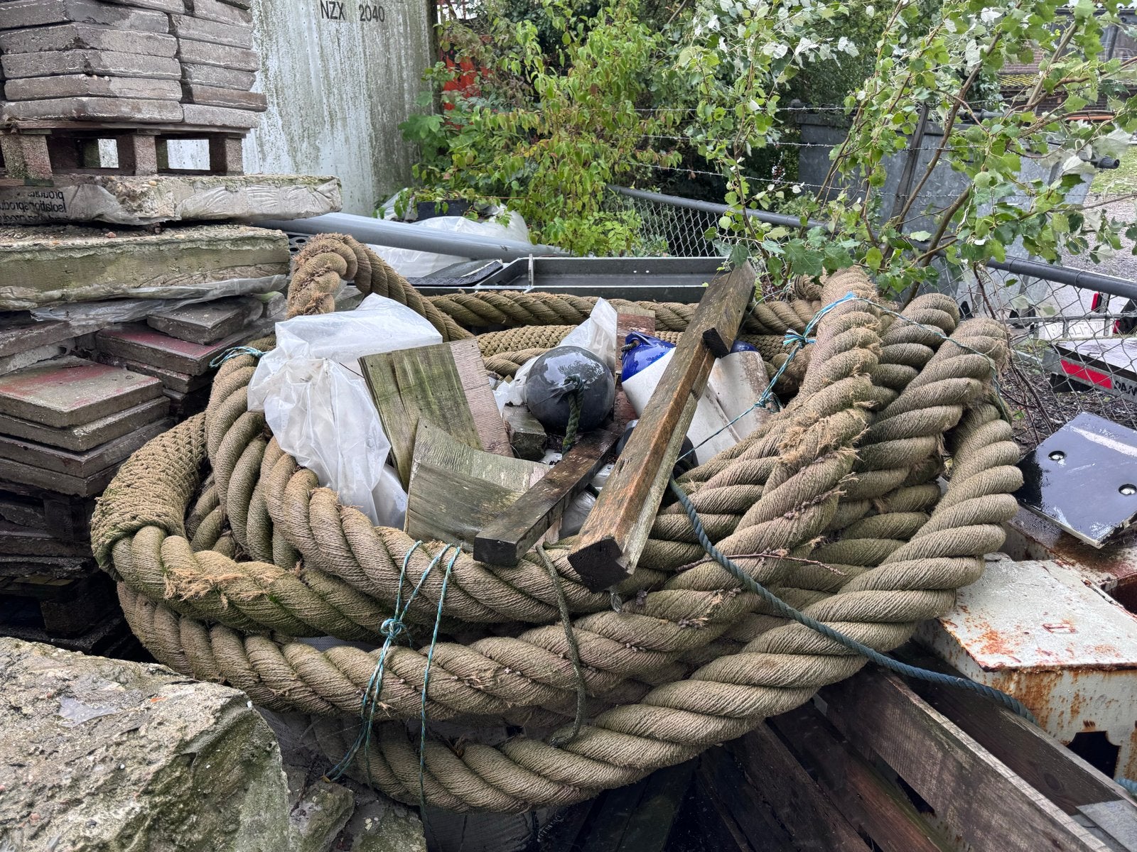 Kabelaring met kopleguaan, Watersport en Boten, Ophalen of Verzenden, Gebruikt