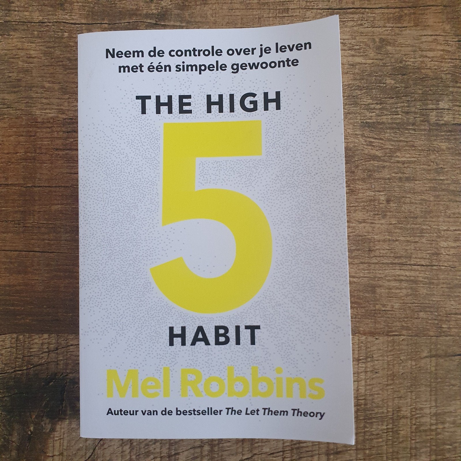 Mel Robbins - The High 5 Habit, Ophalen of Verzenden, Zo goed als nieuw, Mel Robbins