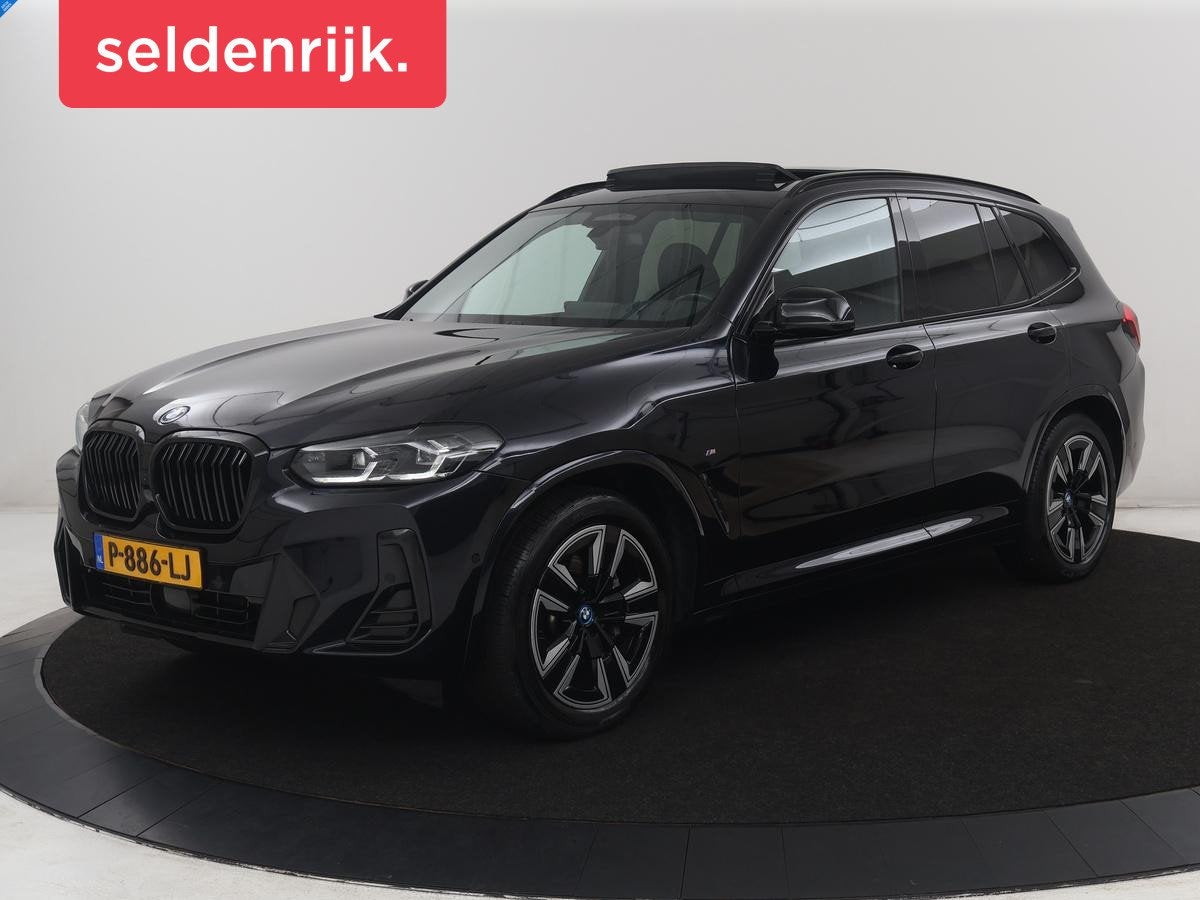BMW iX3 Executive 80 kWh M-Sport | SOH 94.4% | Panoramadak |, Automaat, Achterwielaandrijving, Gebruikt, Zwart