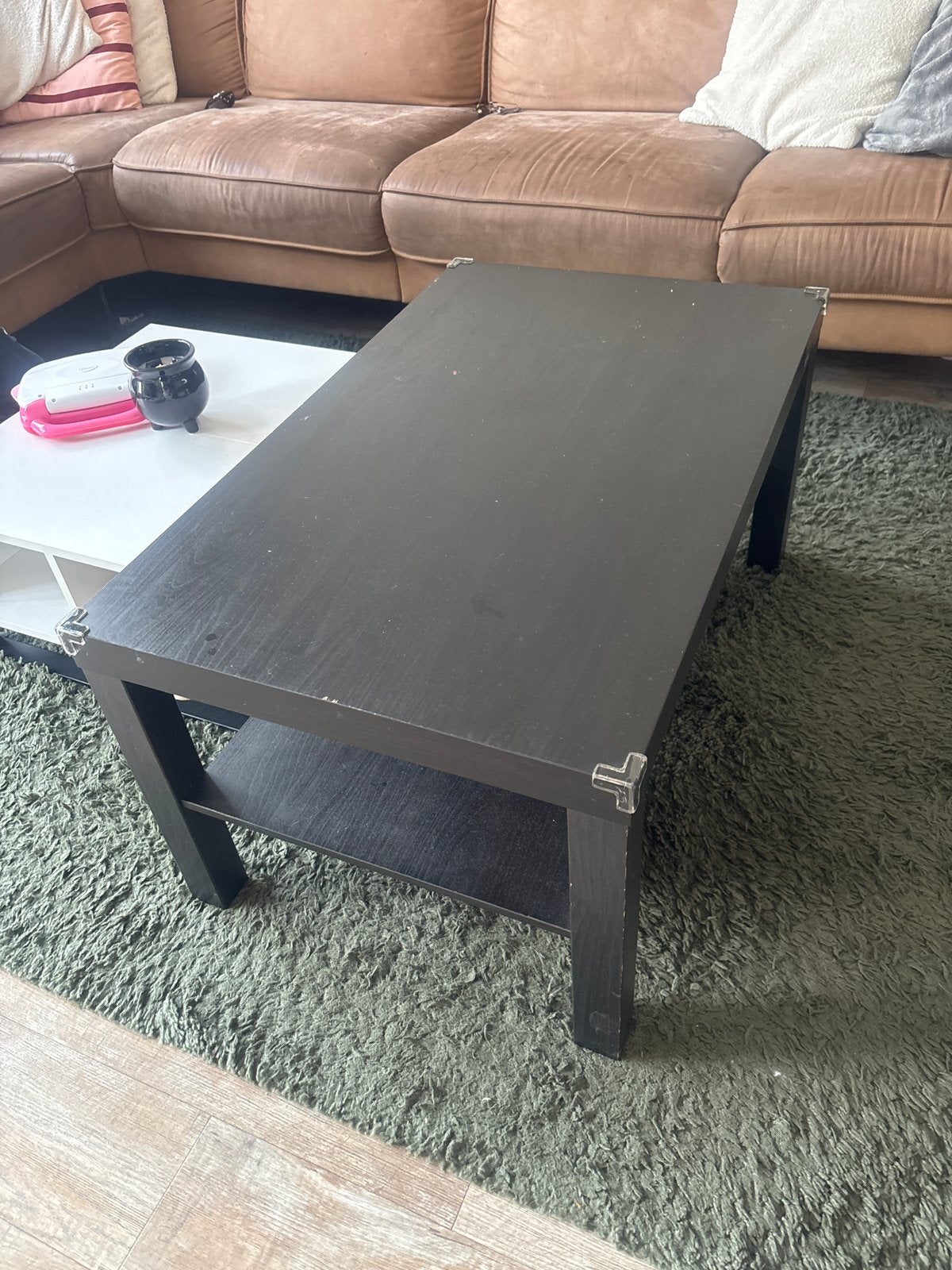 Gratis af te halen: Stevige ikea salontafel, gebruikt, Huis en Inrichting, Ophalen, Gebruikt, 100 tot 150 cm, 50 tot 100 cm