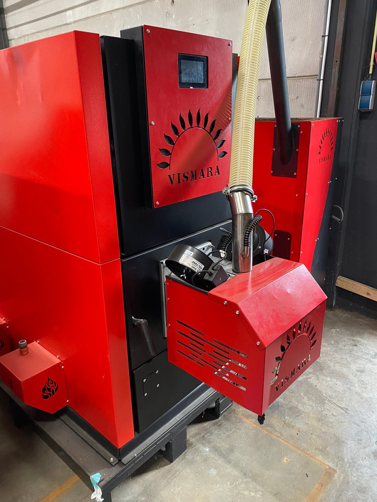 Demo Visamara Biomassaketel EG-VCP 50 - Nieuwstaat, Zakelijke goederen, Machines en Bouw | Onderdelen, Ophalen