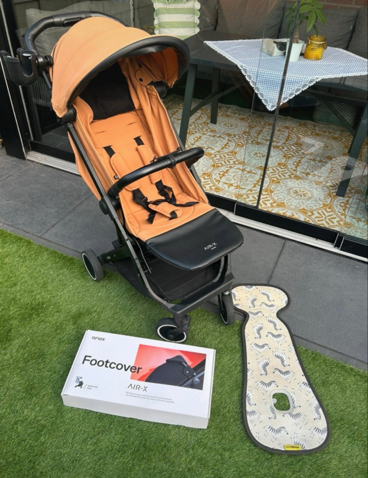 Anex Air-X Buggy met veel accessoires, Ophalen of Verzenden, Zo goed als nieuw, Kinderwagen, Overige merken