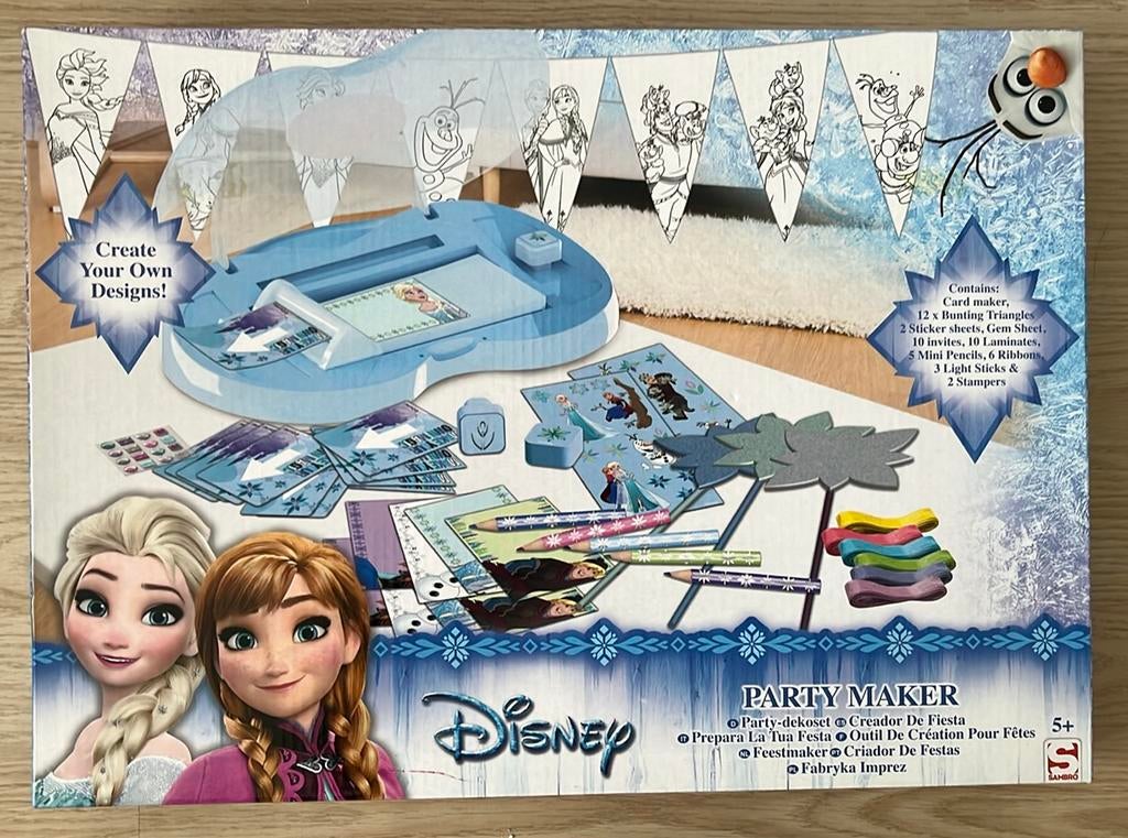 Disney Frozen party maker - NIEUW, Ophalen of Verzenden, Nieuw, Knutselen