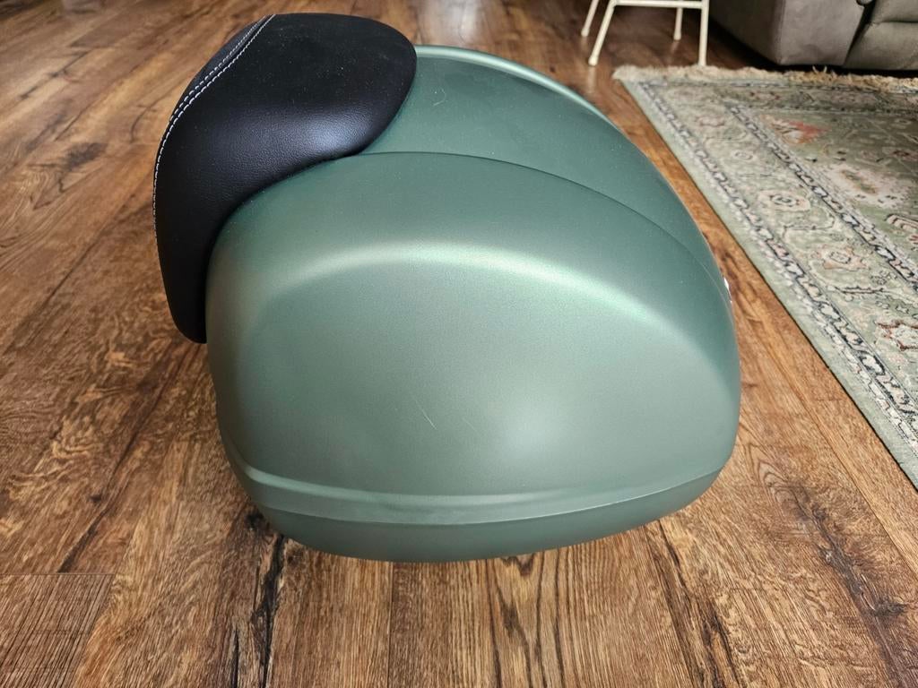 Vespa originele topkoffer set., Motoren, Ophalen, Zo goed als nieuw