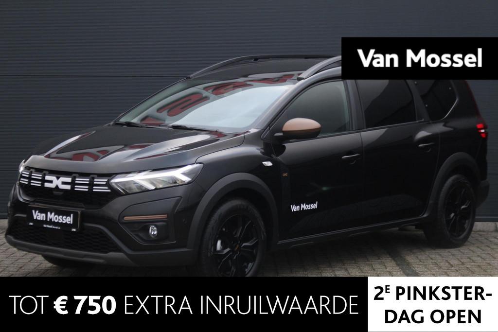 Dacia Jogger 1.0 TCe 110 Extreme 5p. | Navigatie | Achteruit, Auto's, Stof, 625 kg, Euro 6, Zwart
