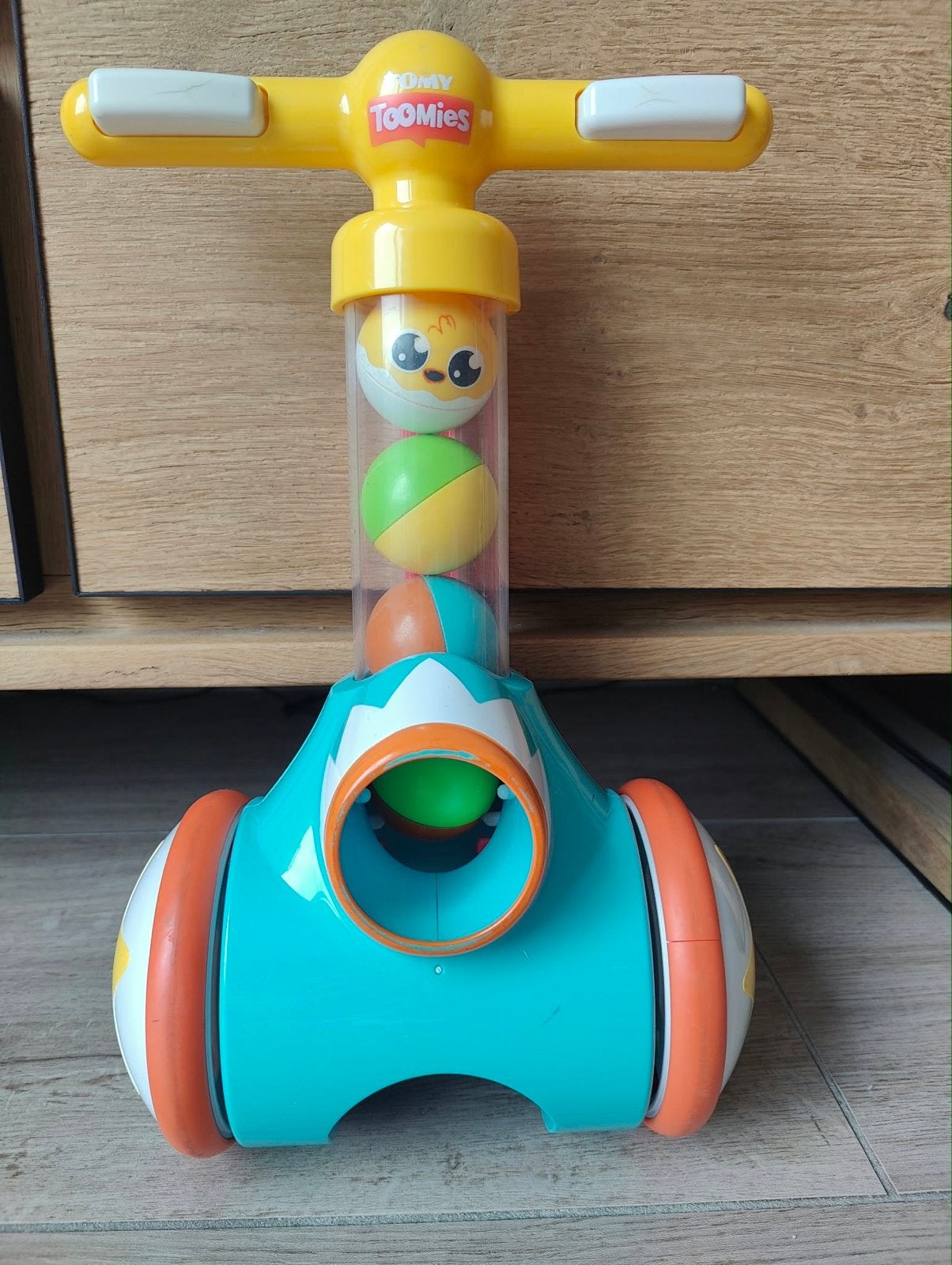 Tomy Toomies Pic 'n' Pop Ball Popper, Ophalen of Verzenden, Gebruikt, Overige typen, Met wieltjes
