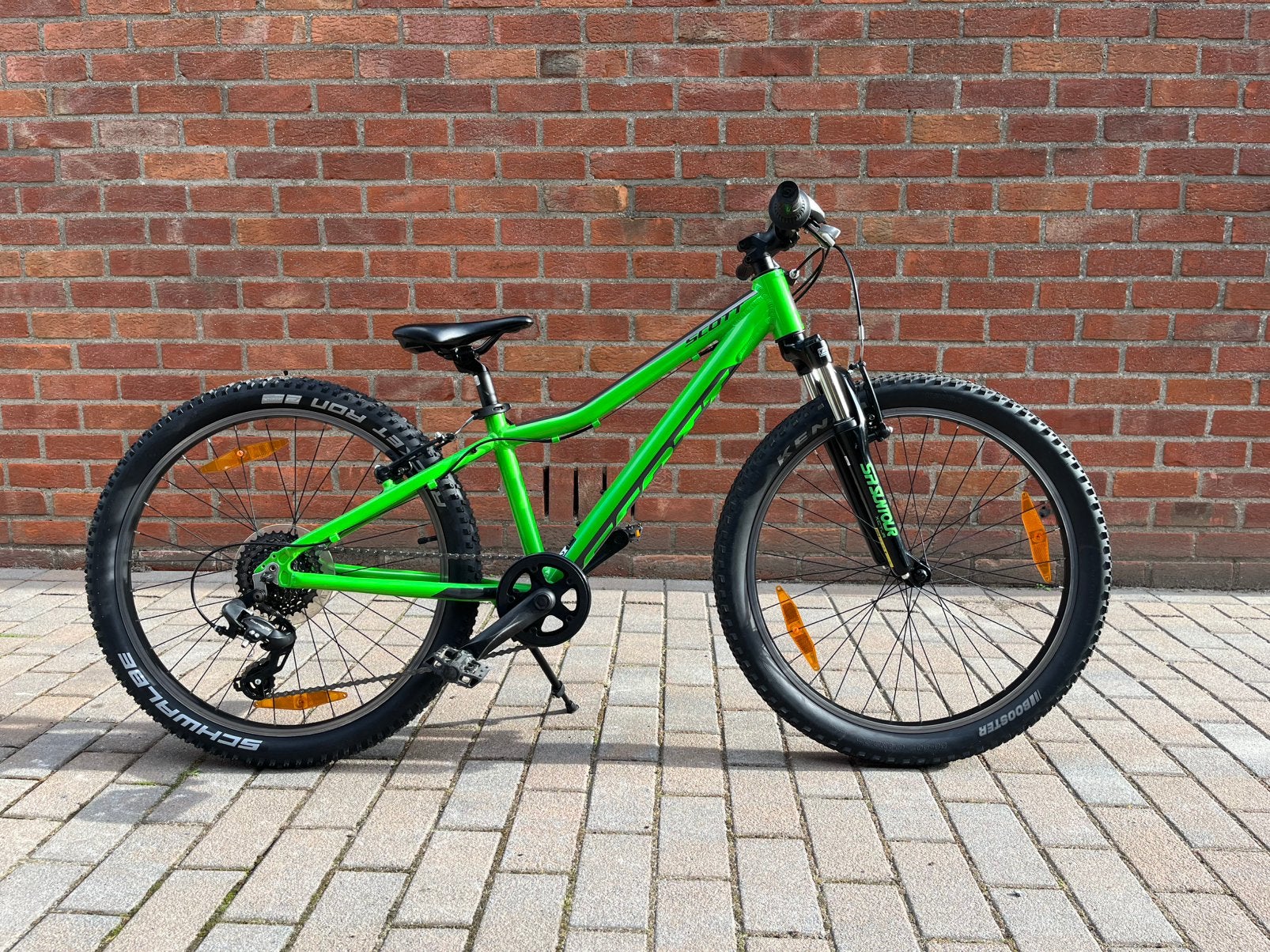 Te koop : Scott Scale 24” mountainbike jongensfiets, Ophalen, 24 inch, Velgrem, Zo goed als nieuw