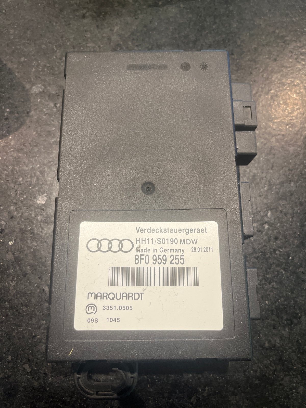 Audi A5 Cabriolet 8F0 959 255 cabriodakmodule, Ophalen of Verzenden, Gebruikt, Audi