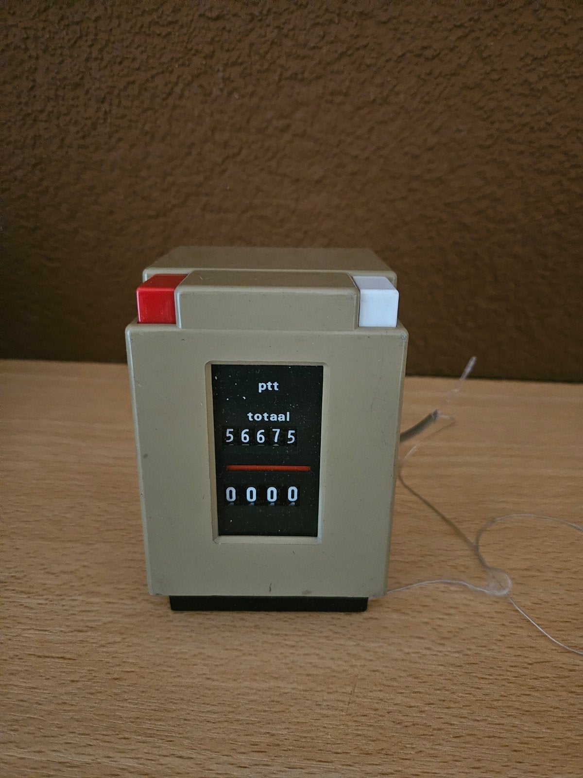 Vintage PTT Sodéco Kostenteller Htf 6952 PH, Telecommunicatie, Ophalen of Verzenden, Gebruikt