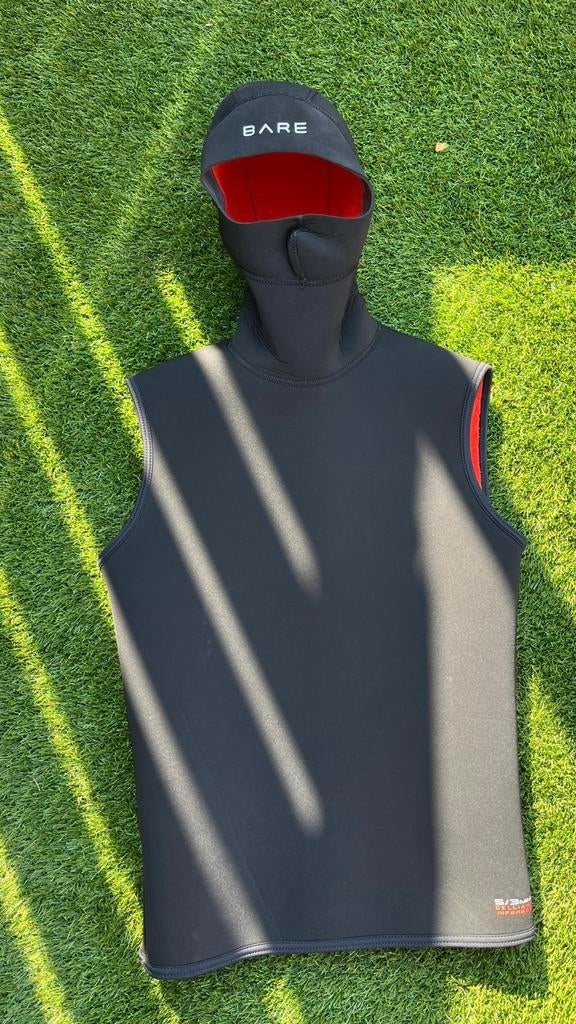 Bare 5/3mm Ultrawarmth Hooded Vest – Dames 6, Ophalen of Verzenden, Zo goed als nieuw, Duikpak
