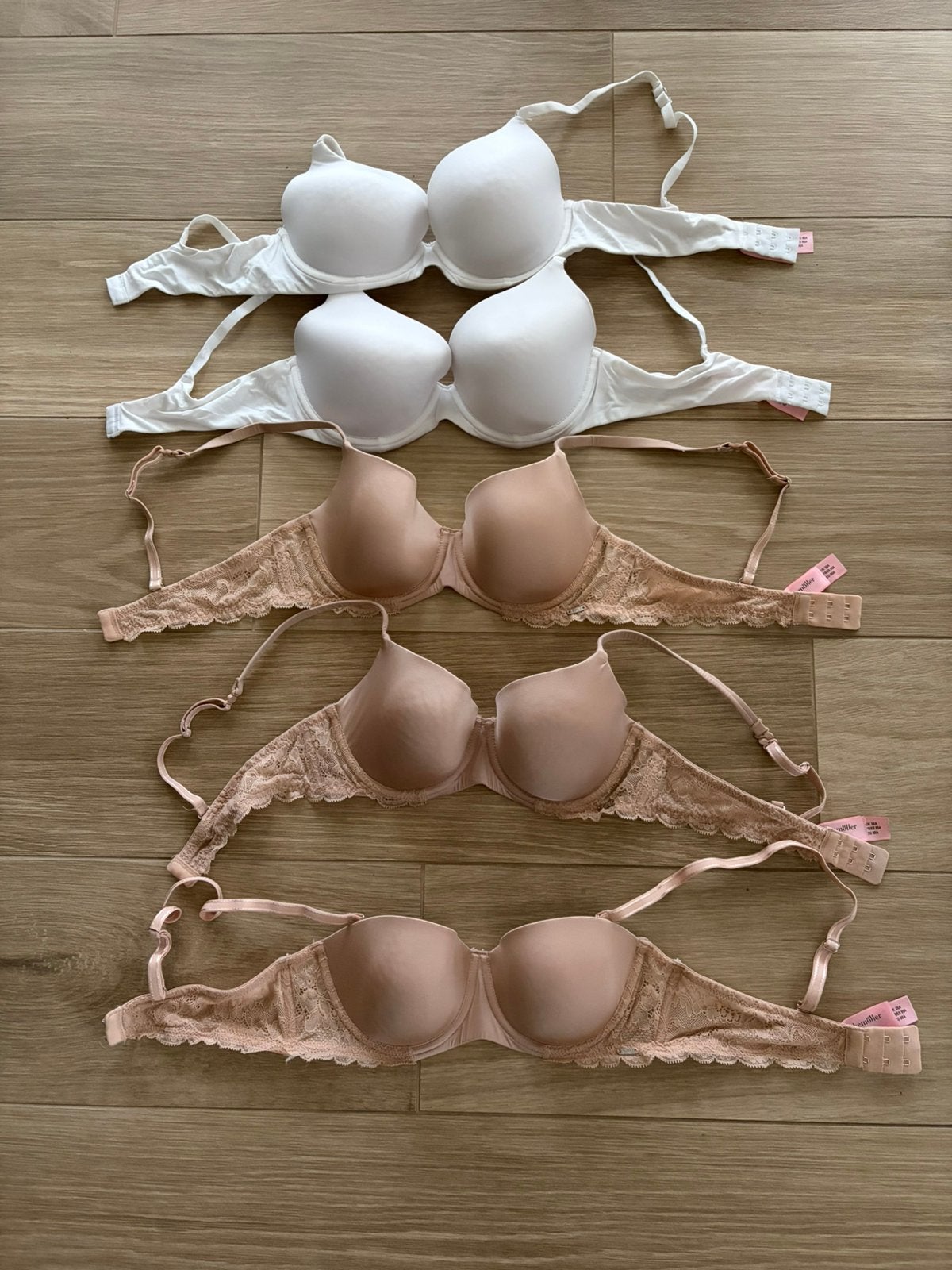 5 hunkemoller bh’s, Kleding | Dames, Ondergoed en Lingerie, Ophalen of Verzenden, Wit, BH