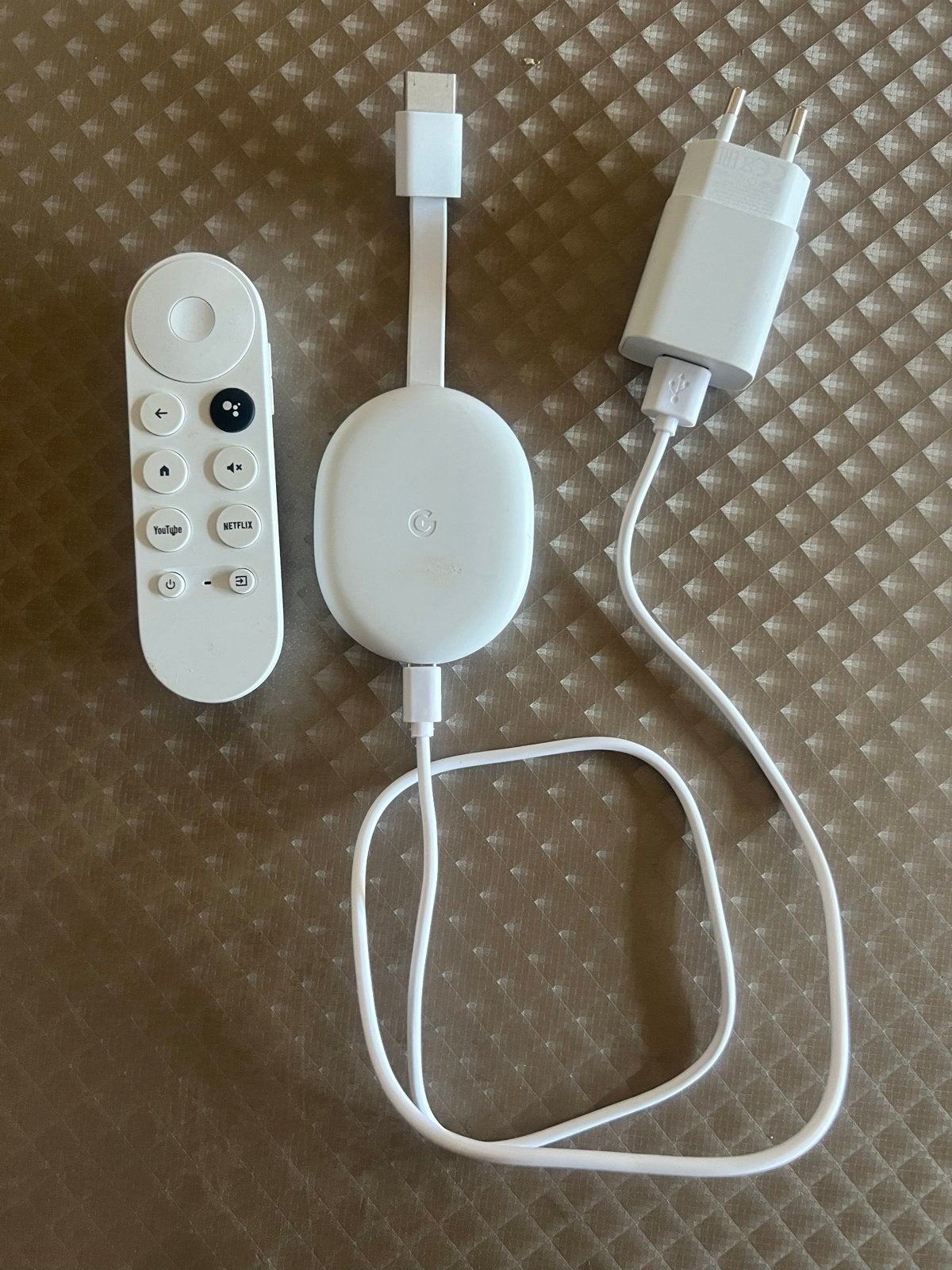 Google Chromecast met Google TV (HD) - Wit, Audio, Tv en Foto, Ophalen of Verzenden, Zo goed als nieuw, HDMI, Zonder harde schijf