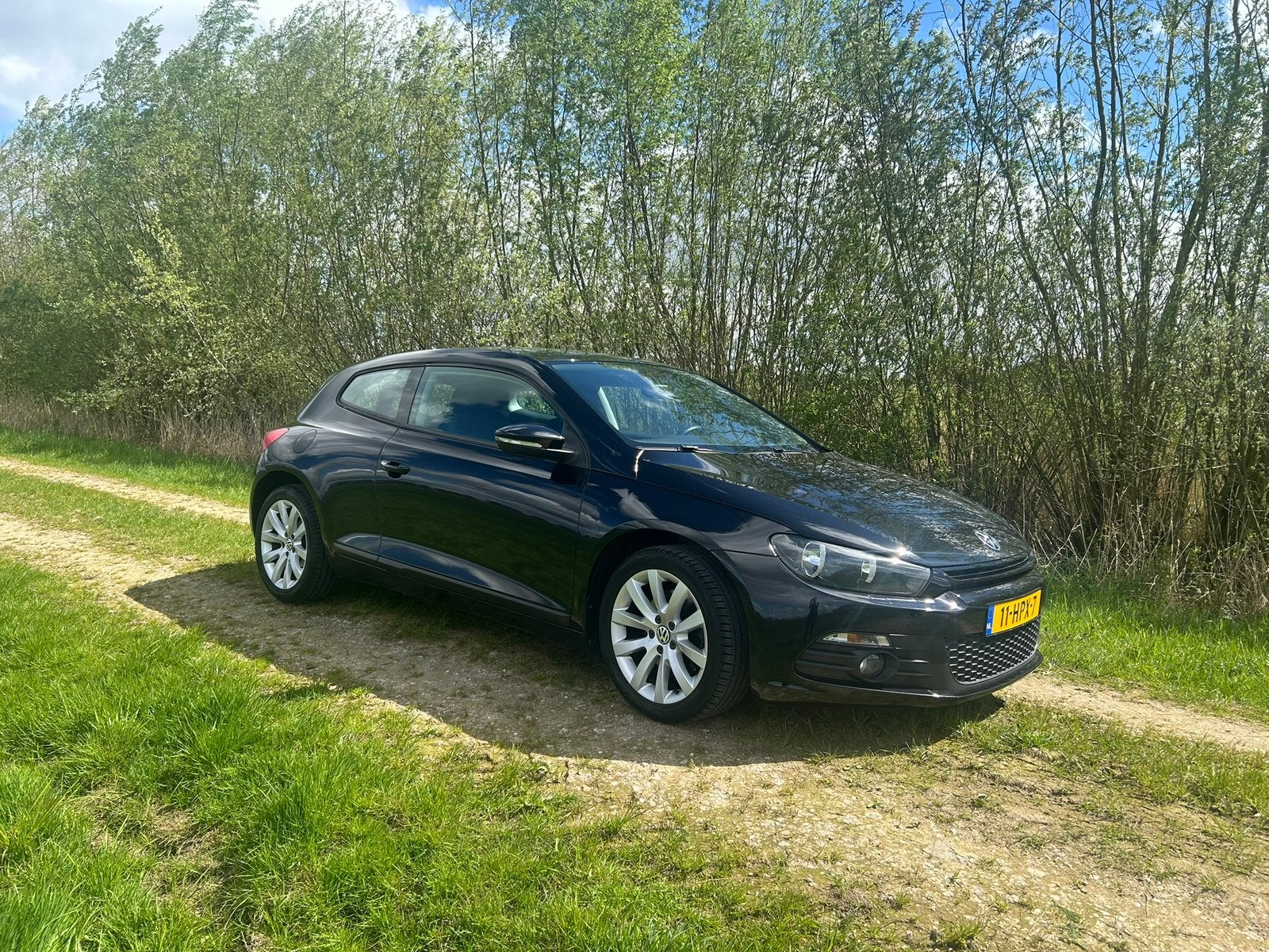 Volkswagen Scirocco 1.4 TSI 118KW 2009 Zwart, Auto's, Voorwielaandrijving, Euro 5, 15 km/l, 4 cilinders