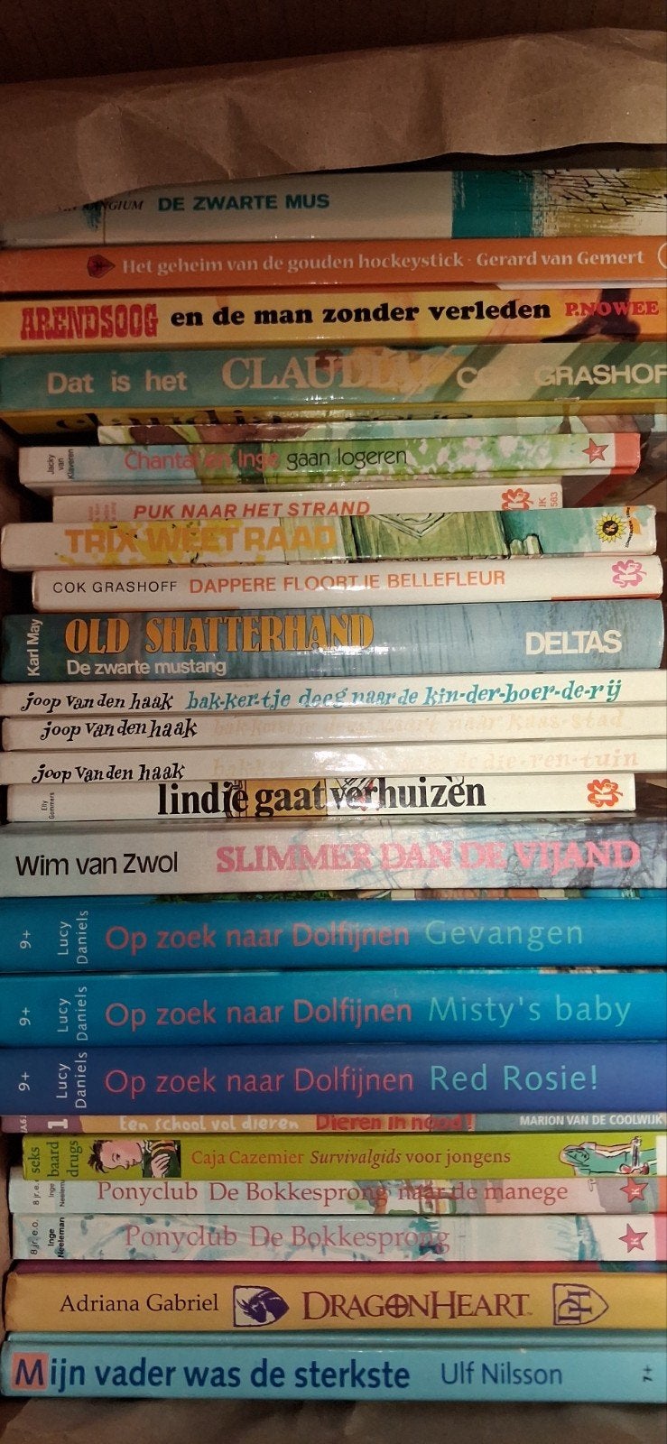 Kinderboeken: avontuur, fictie en meer hele stapel voor 10.-, Ophalen of Verzenden, Gelezen, Diverse auteurs, Fictie algemeen
