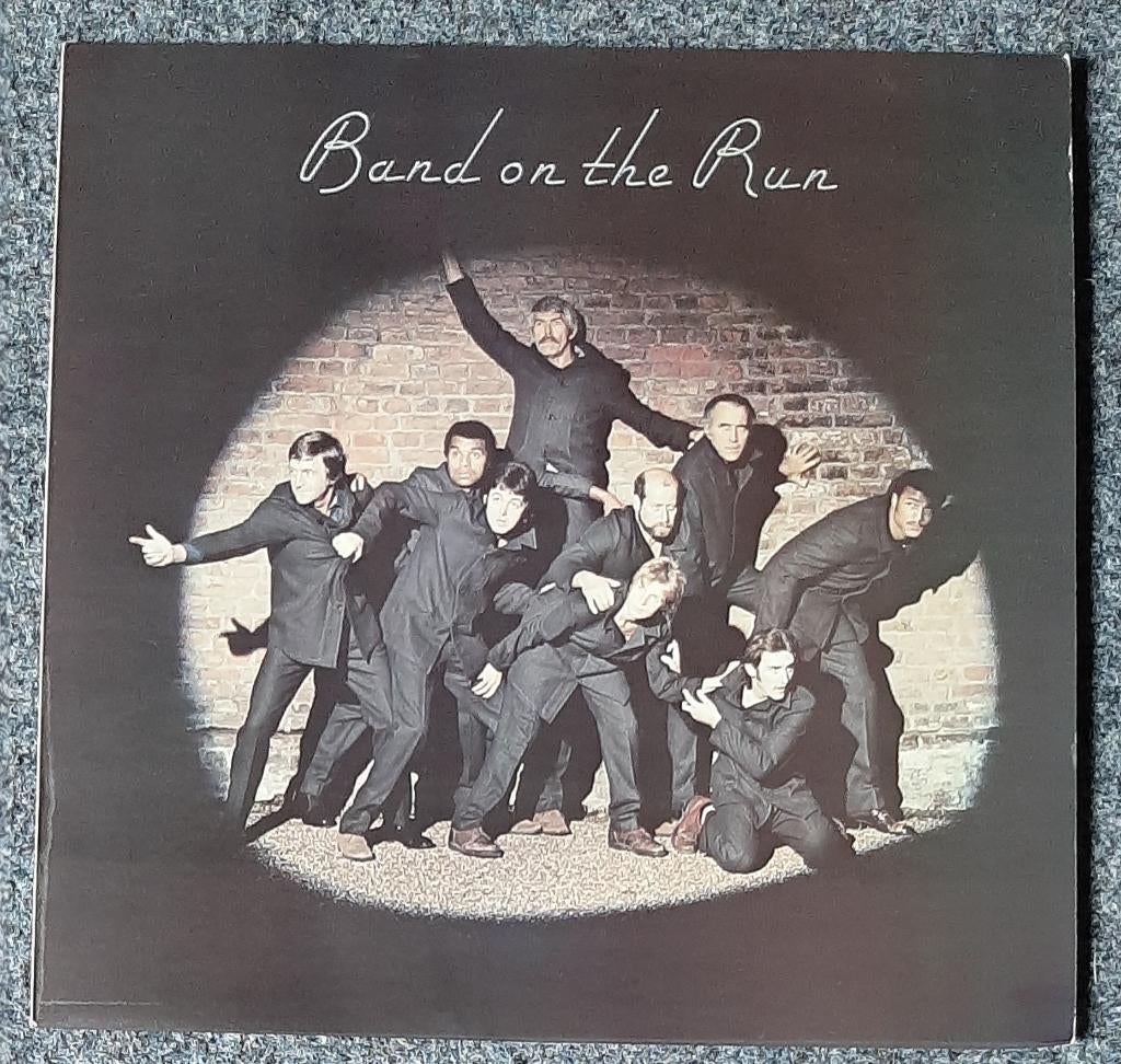 Paul McCartney & Wings – Band On The Run (+ poster + insert), Inclusief poster, Ophalen of Verzenden, Gebruikt, 12 inch