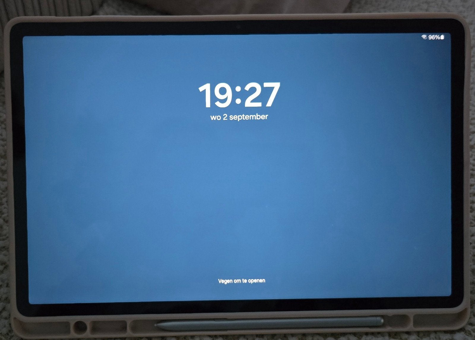 Samsung Galaxy Tab S7 FE 64GB + originele S Pen + hoes, Ophalen of Verzenden, Zo goed als nieuw, 12 inch, 64 GB