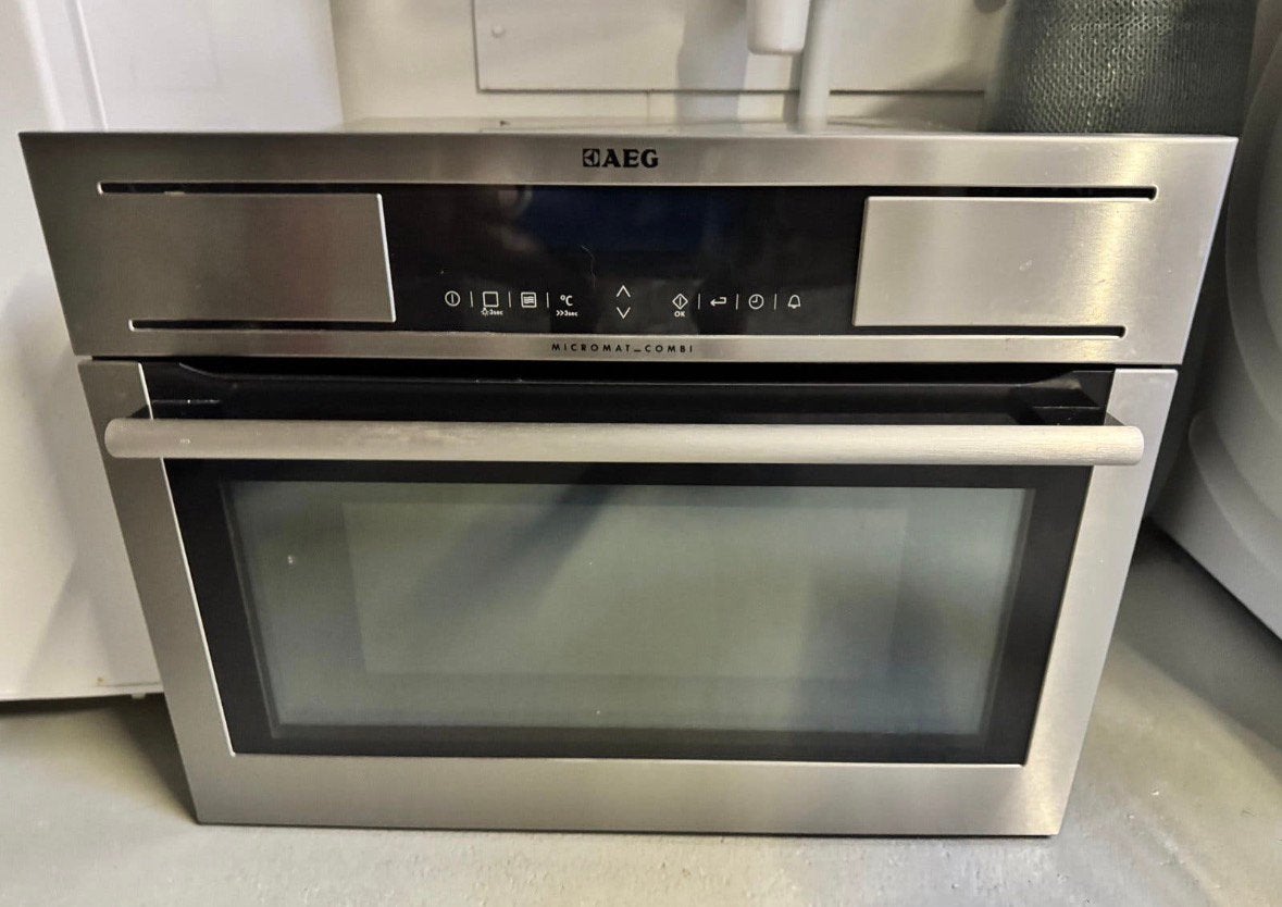 Combi oven ( magnetron deel werkt niet), Ophalen, Gebruikt, Oven met grill, Inbouw