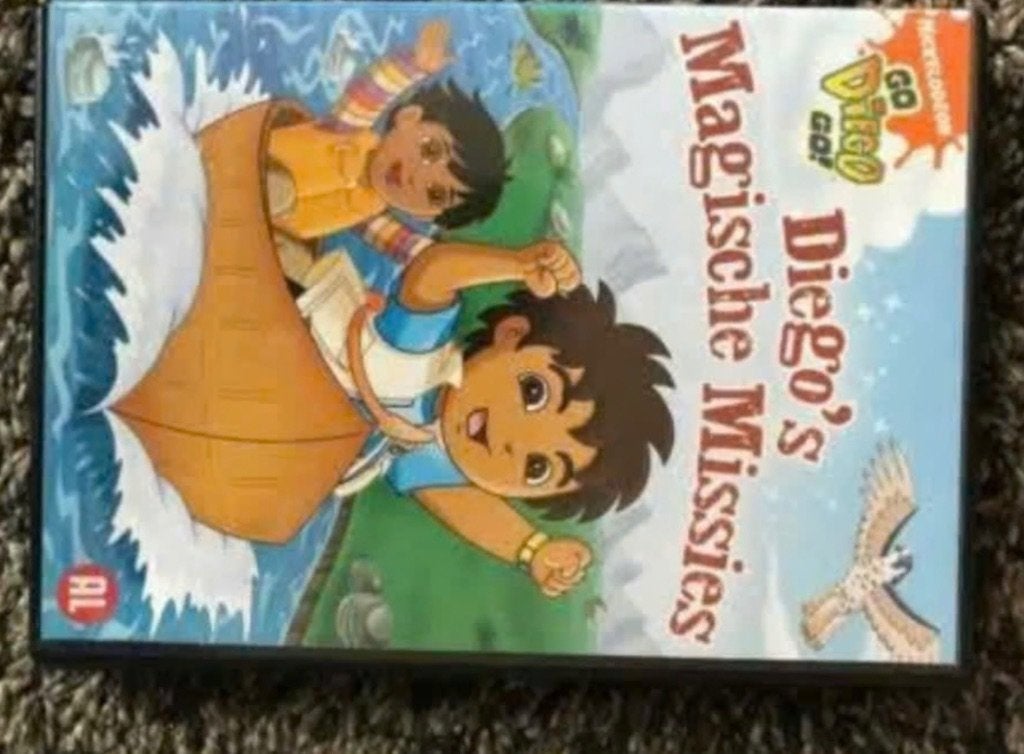 dvd van diego. Diego’s magische missies, Alle leeftijden, Ophalen, Zo goed als nieuw, Nederlands