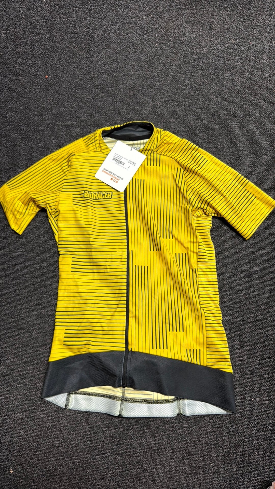 Bioracer epic dames wielershirt nieuw maat L, Fietsen en Brommers, Nieuw, Ophalen of Verzenden, N, J