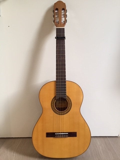 Raimundo Klassieke Gitaar Mod. 118 met voetsteun, Ophalen, Gebruikt, Klassieke of Spaanse gitaar