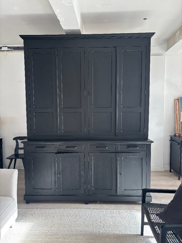 Kloosterkast | Room Divider | Kamerscherm : 2 delen, Eik, ZW, Ophalen