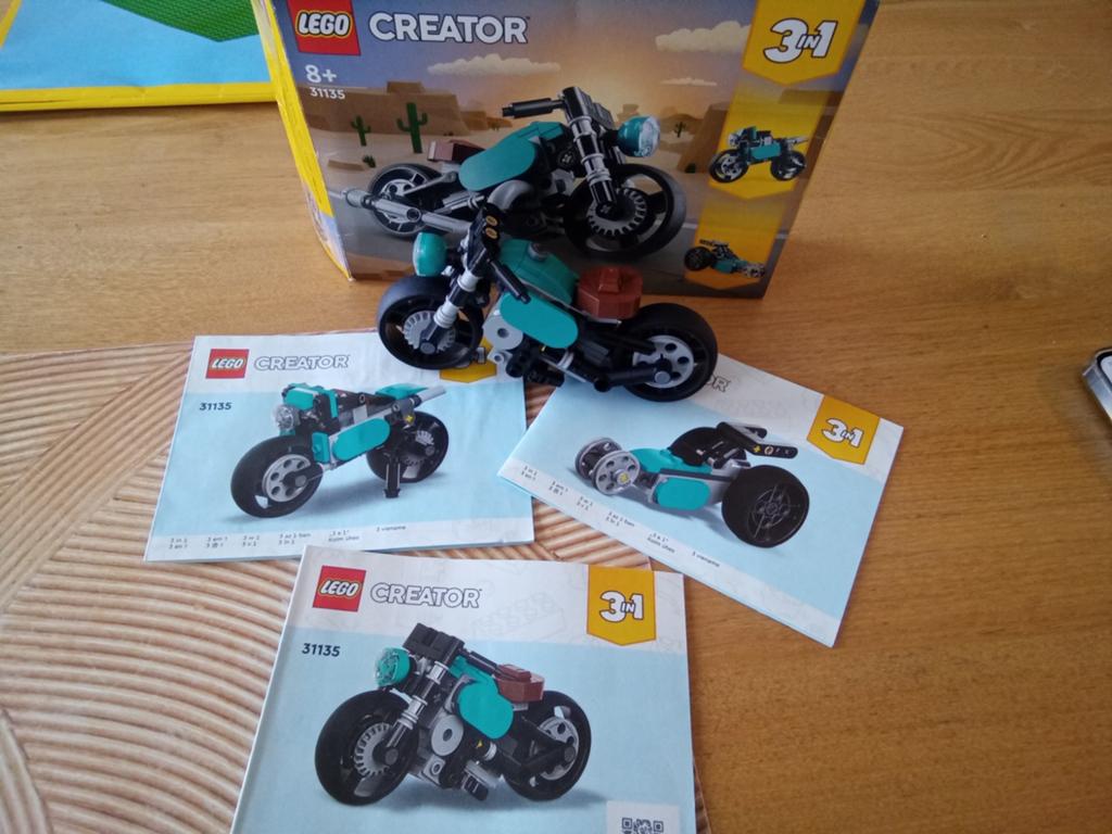 Creator motor 31135, Ophalen
