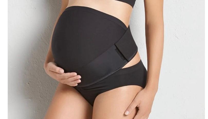 ANITA MATERNITY BABYBELT ZWANGERSCHAPSSTEUNBAND ZWART, Kleding | Dames, Positiekleding, Maat 42/44 (L), Ophalen of Verzenden, Gedragen