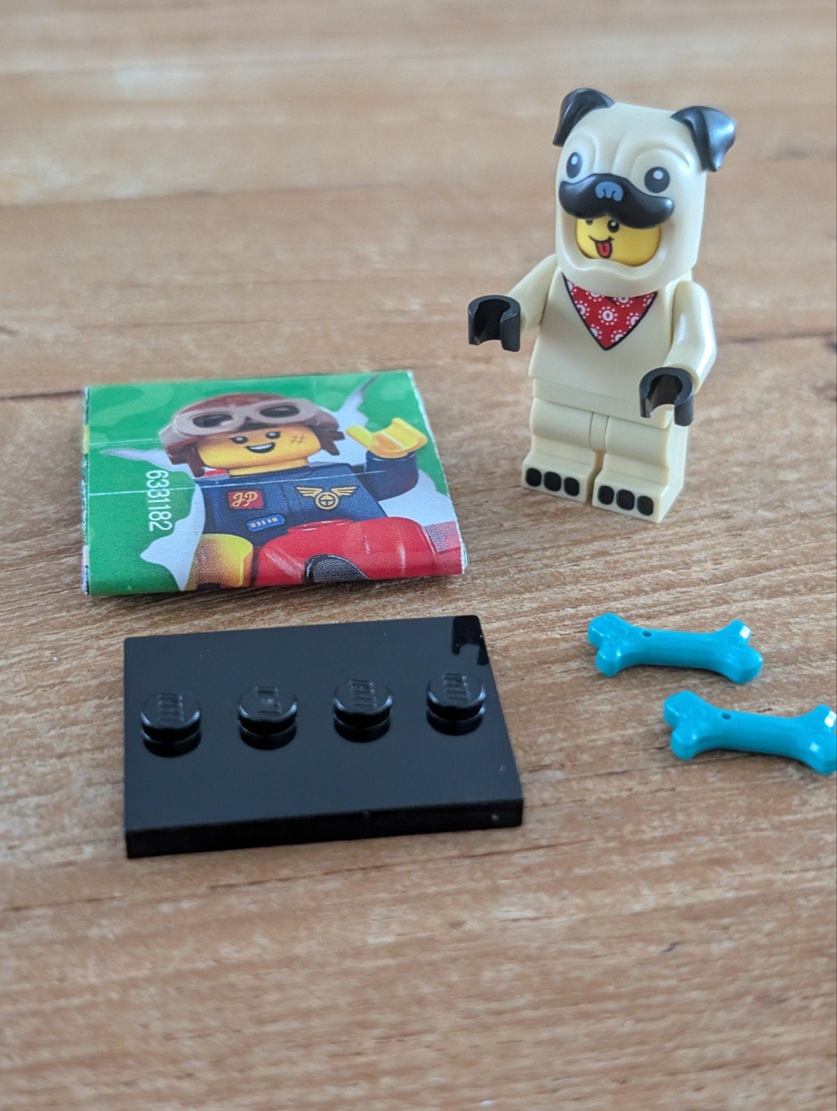 Lego Minifigures serie 21/ Jongen in Mopshond Kostuum, Lego, Nieuw, Ophalen of Verzenden, Minifiguren serie