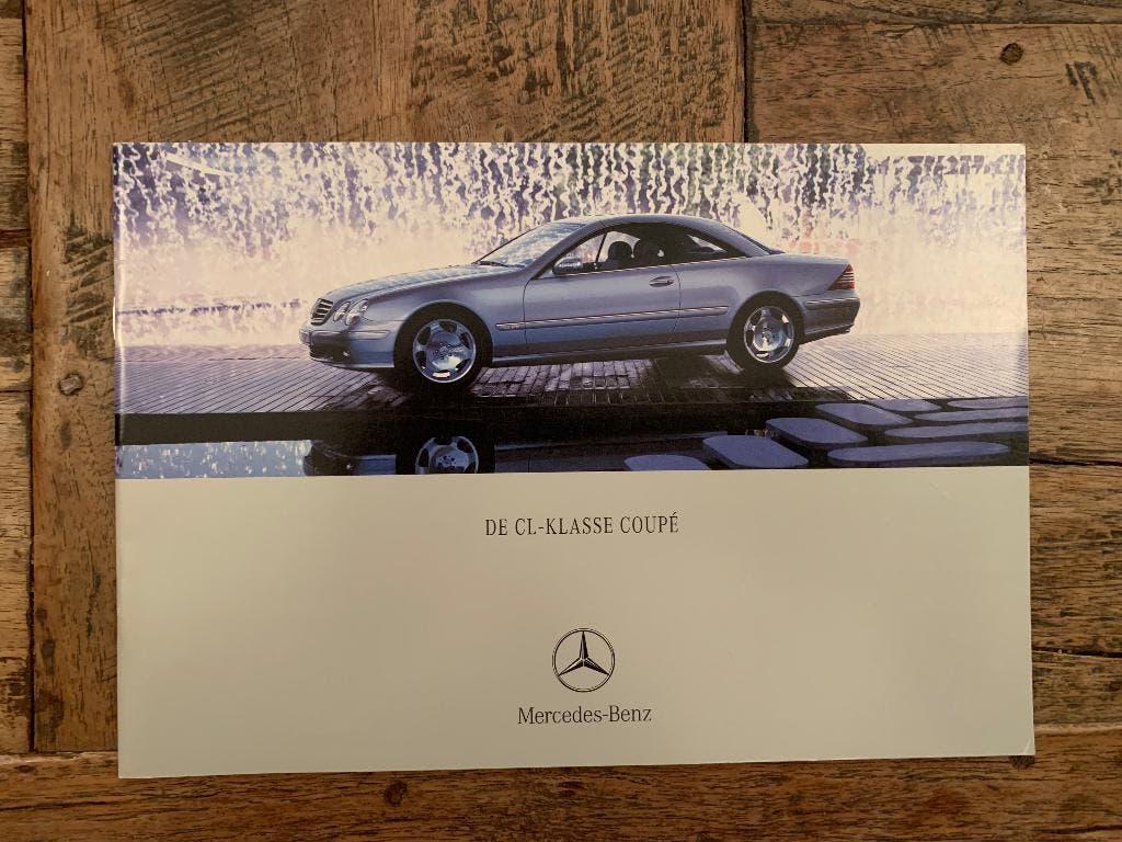 NL intro folder brochure Mercedes-Benz CL-klasse C215 2002, Boeken, Nieuw, Mercedes-Benz, Mercedes, Ophalen of Verzenden