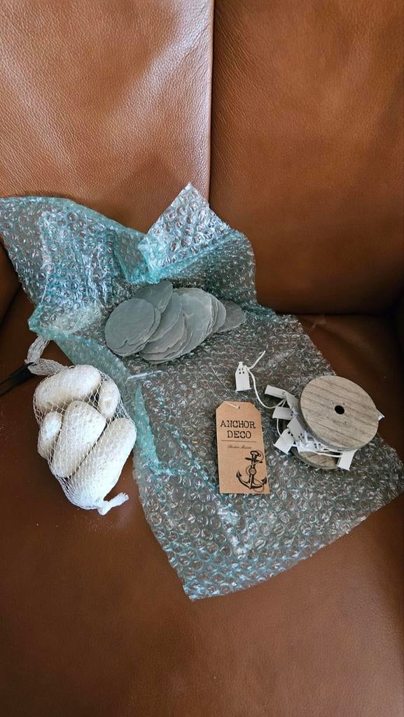 Riviera Maison accessoires set - decoratie, Huis en Inrichting, Woonaccessoires | Overige, Ophalen of Verzenden, Natuurlijk materiaal