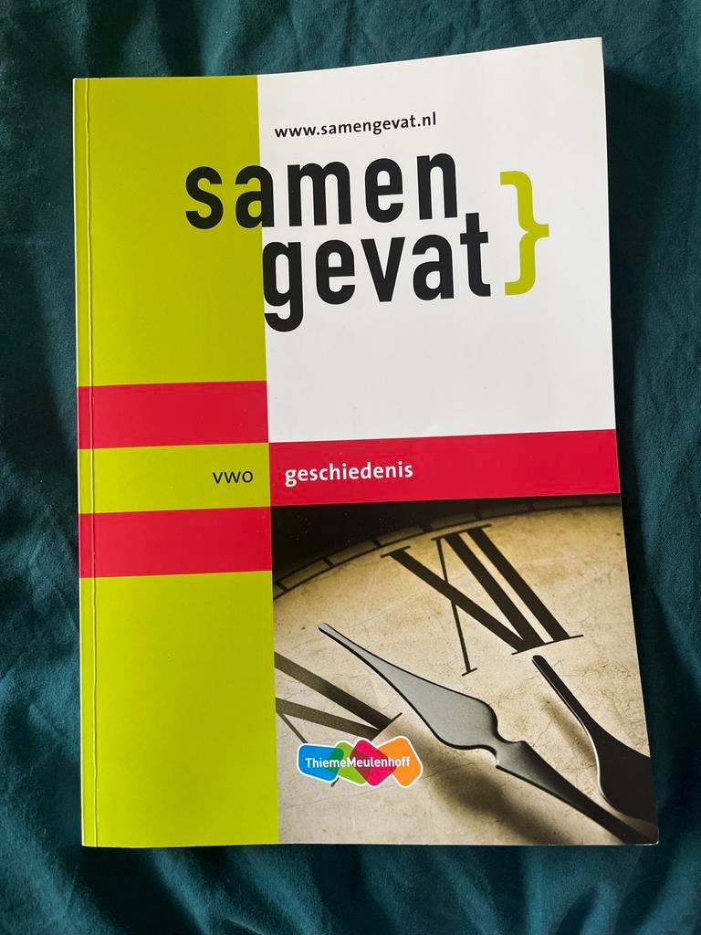 Samengevat VWO Geschiedenis 2014. GRATIS OP TE HALEN, Ophalen, 20e eeuw of later, Gelezen