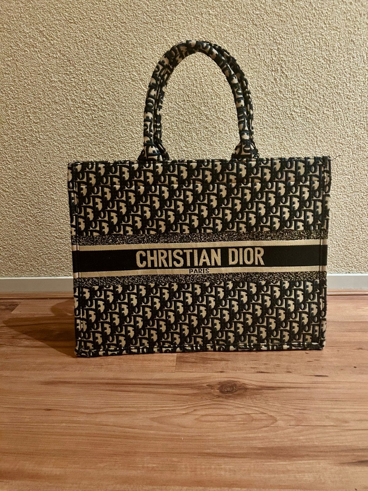 Christian Dior Book Tote Oblique, Sieraden, Tassen en Uiterlijk, Tassen | Damestassen, Ophalen of Verzenden, Zo goed als nieuw