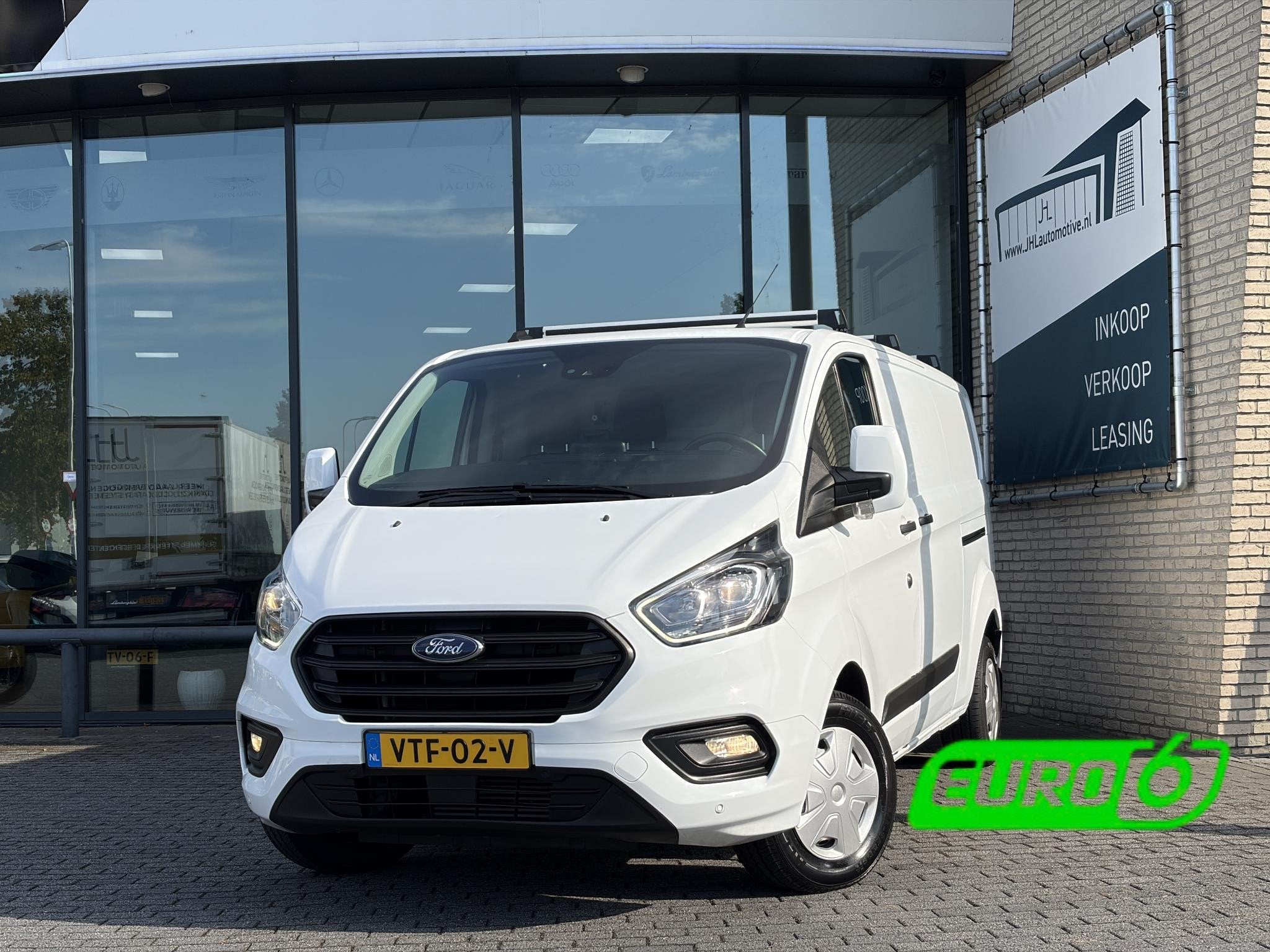 Ford Transit Custom 300 2.0 TDCI L2H1*2X SCHUIF*HAAK*CAM*A/C, Voorwielaandrijving, Euro 6, 4 cilinders, 1991 kg