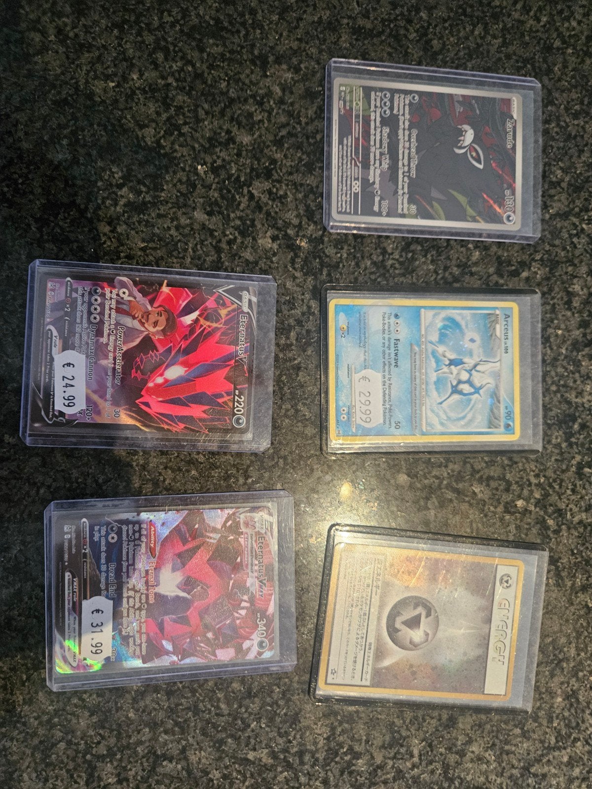 Pokémon kaarten collectie - 6 stuks, Ophalen